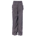 Slouchy Gray OVERSIZED PANT PLAIN بنطال فضفاض سادة