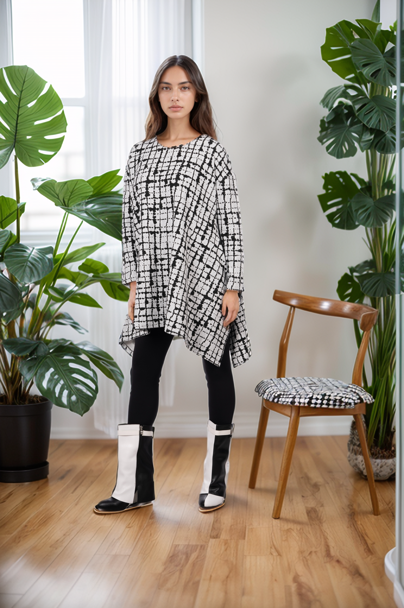 T-shirt oversize -تي شيرت كبير ا