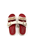 Two color slippersشبشب بلونين / أخضر