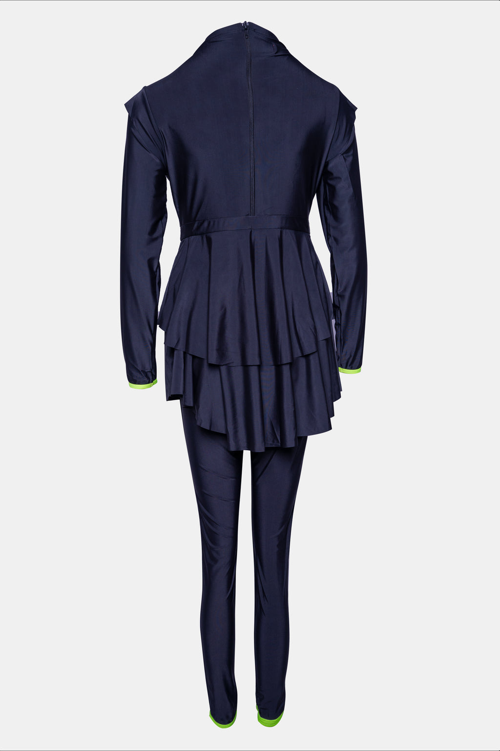 Modest Swim Suit FIT LONG LONG SLEEVE PLAIN - ملابس السباحة للمحجبات متناسق طويل اكمام طويله ساده