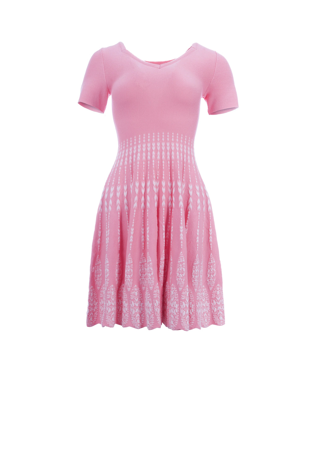 Pettit fit dress half sleeve فستان متناسق قصير كم قصير