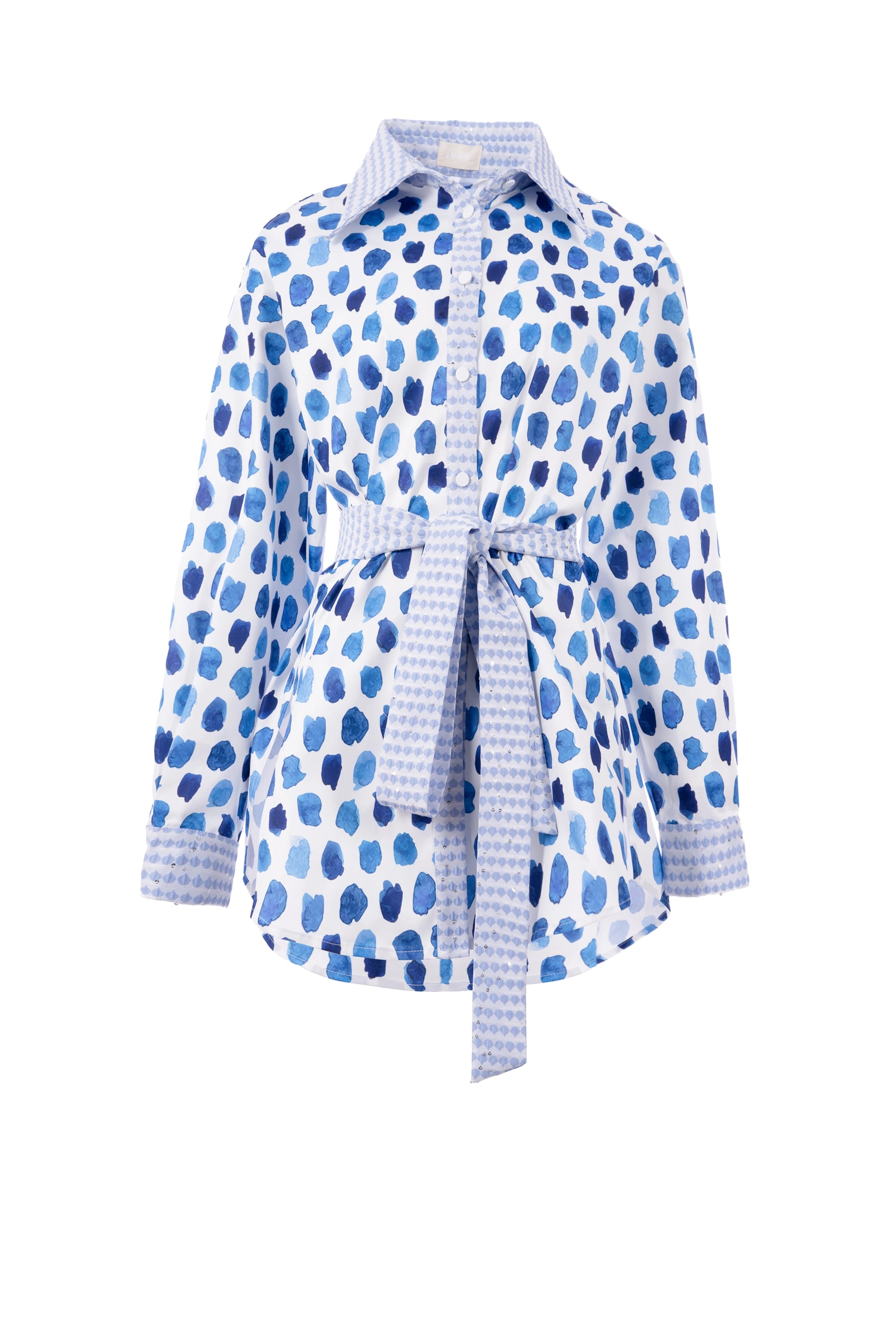 Blue Polka جاكيت منسد
