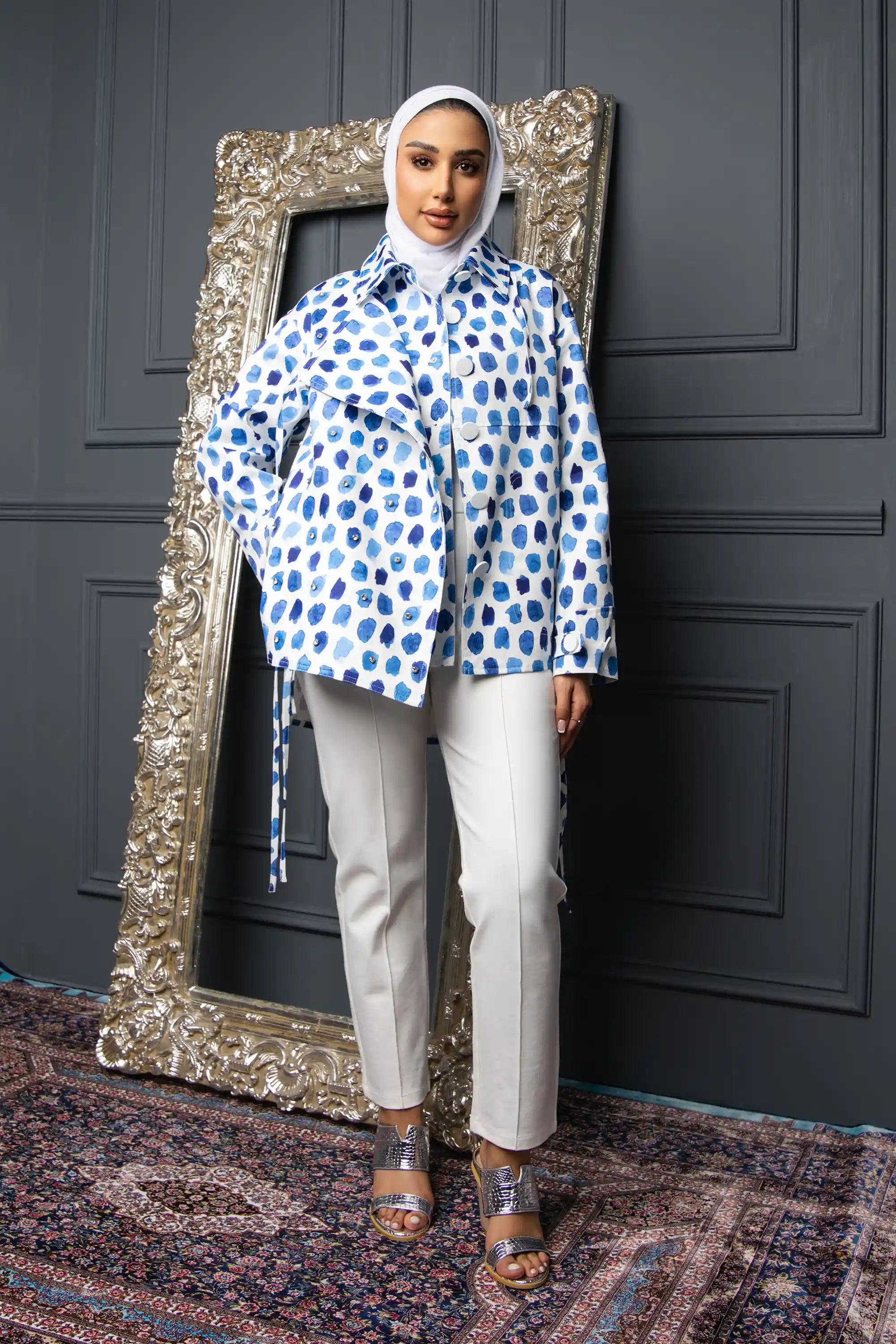 Polka Chic جاكيت منسدل