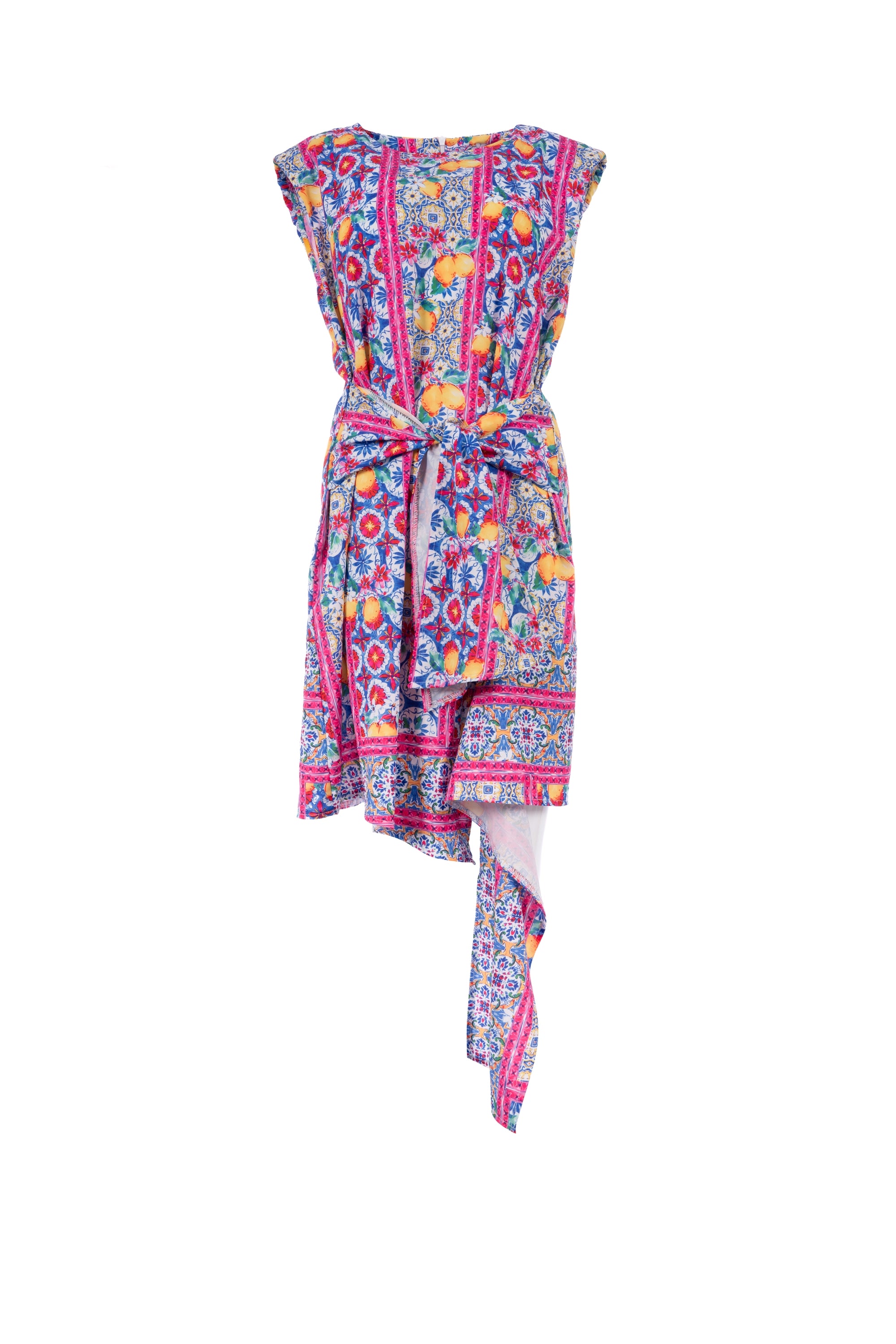 Blossom Dress flow mini dress japanese sleeve فستان قصير فضفاض أكمام بطابع ياباني
