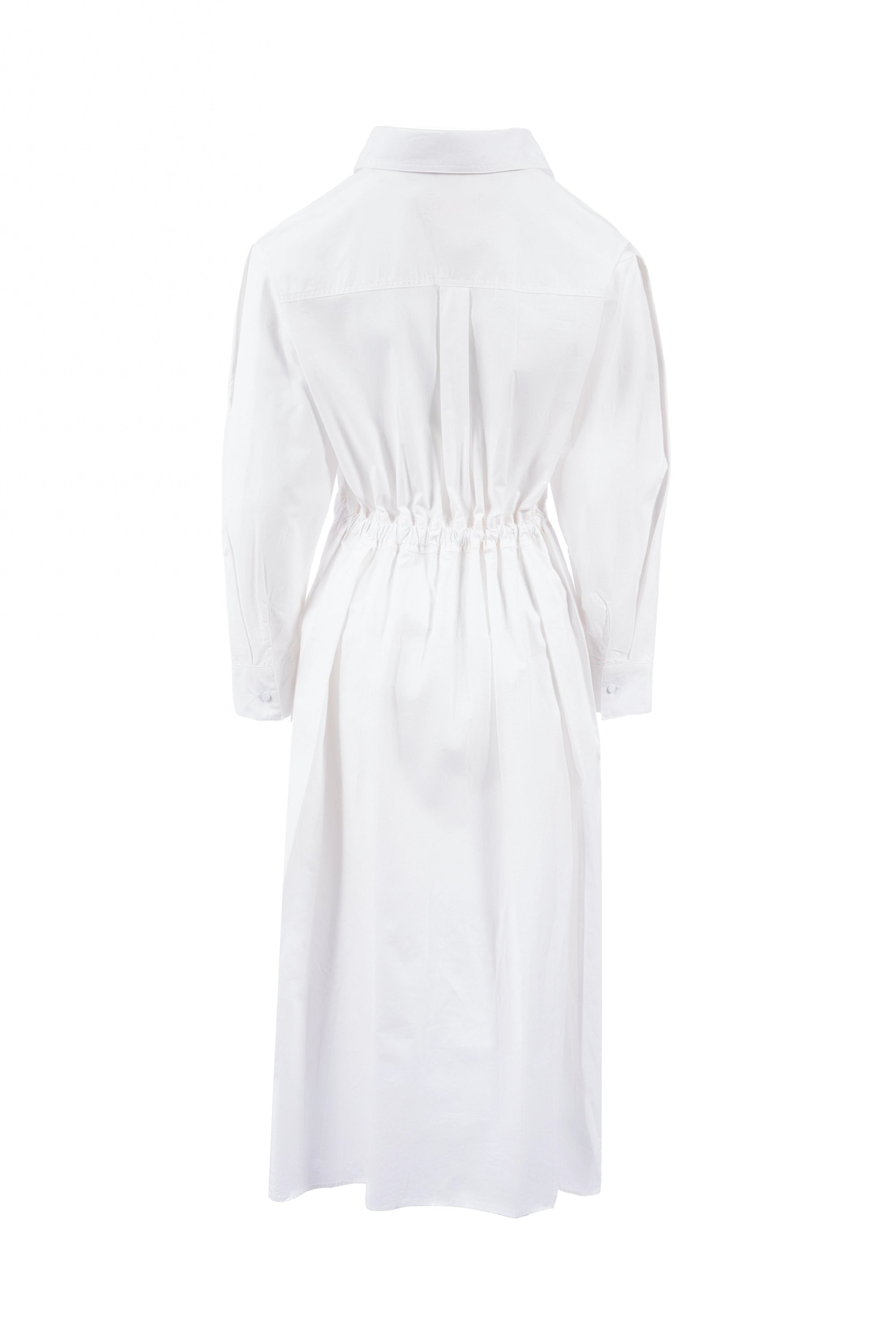 White Leaf Kaftan قفطان بنقشة أوراق الشجر البيضاء
