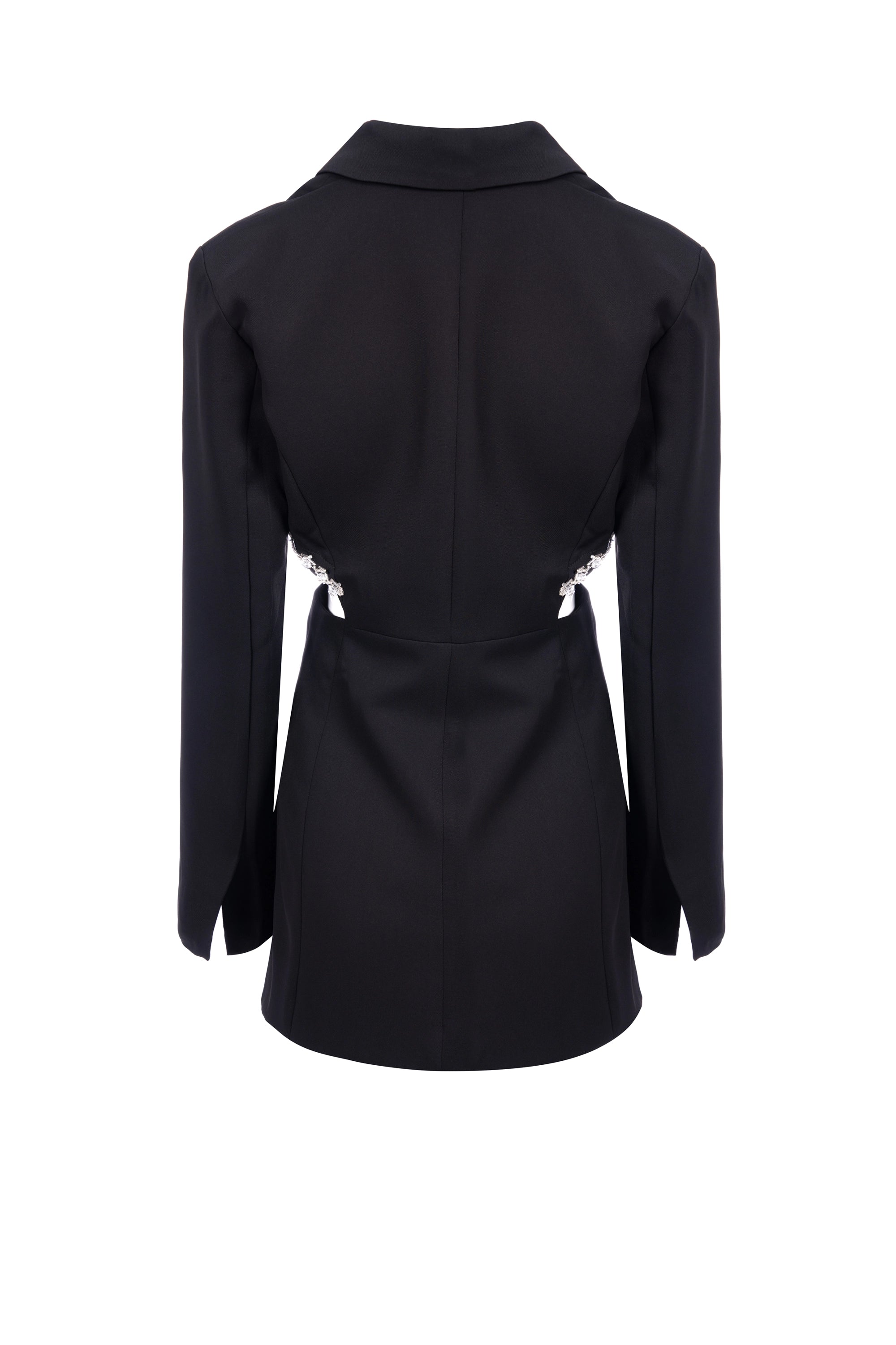 Shimmer Side fit blazer long sleeve جاكيت متناسق كم طويل