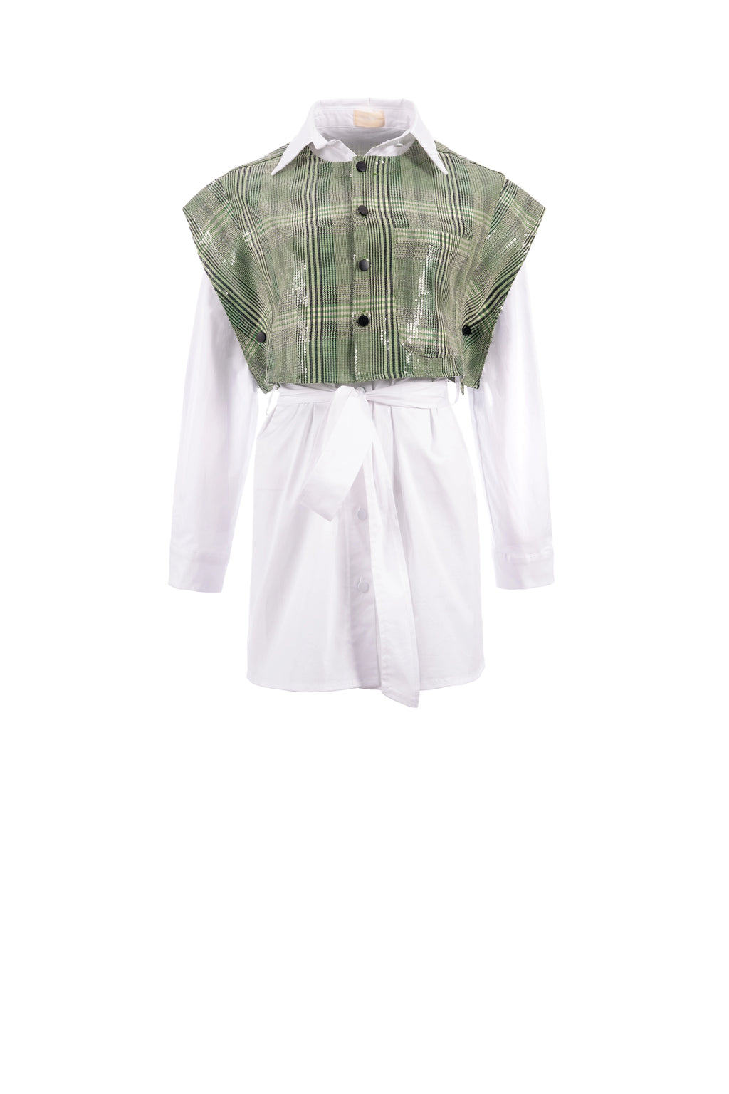 Spectrum Striped fit shirt long sleeve قميص متناسق كم طويل
