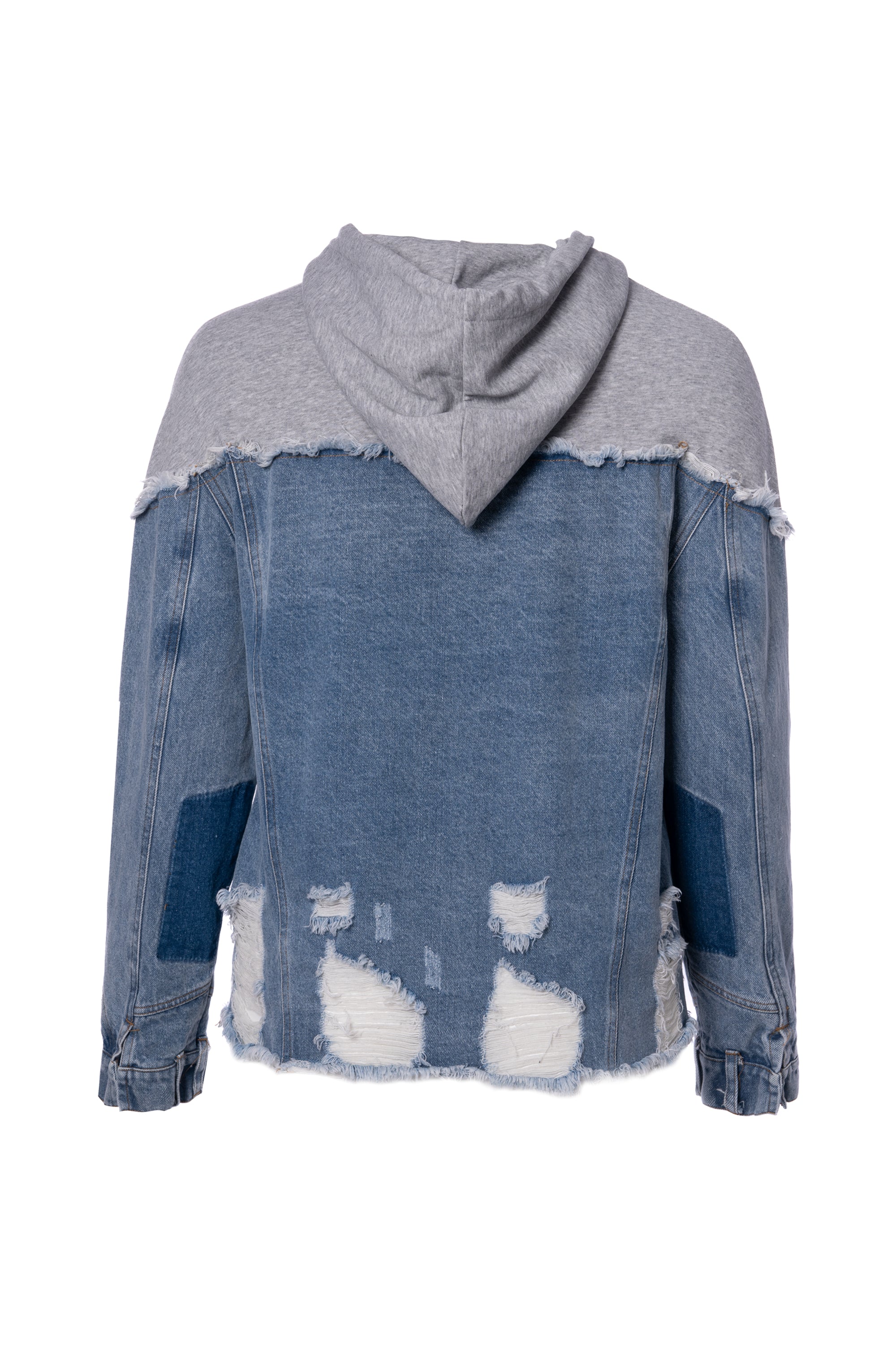 Timeless Denim shirt long sleeve قميص كم طويل