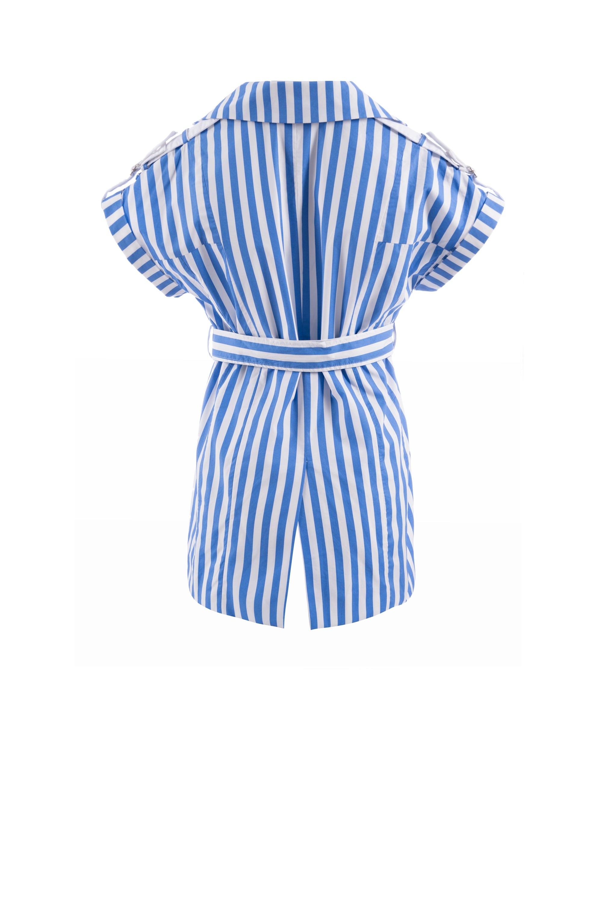 Blue Stripe  جاكيت متناسق