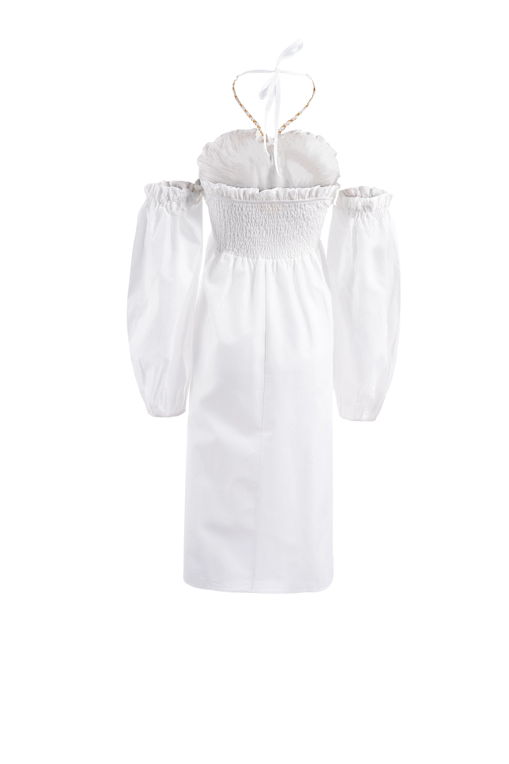 Rosalba Flow Mid Dress Plain فستان سادة متوسط الاتساع