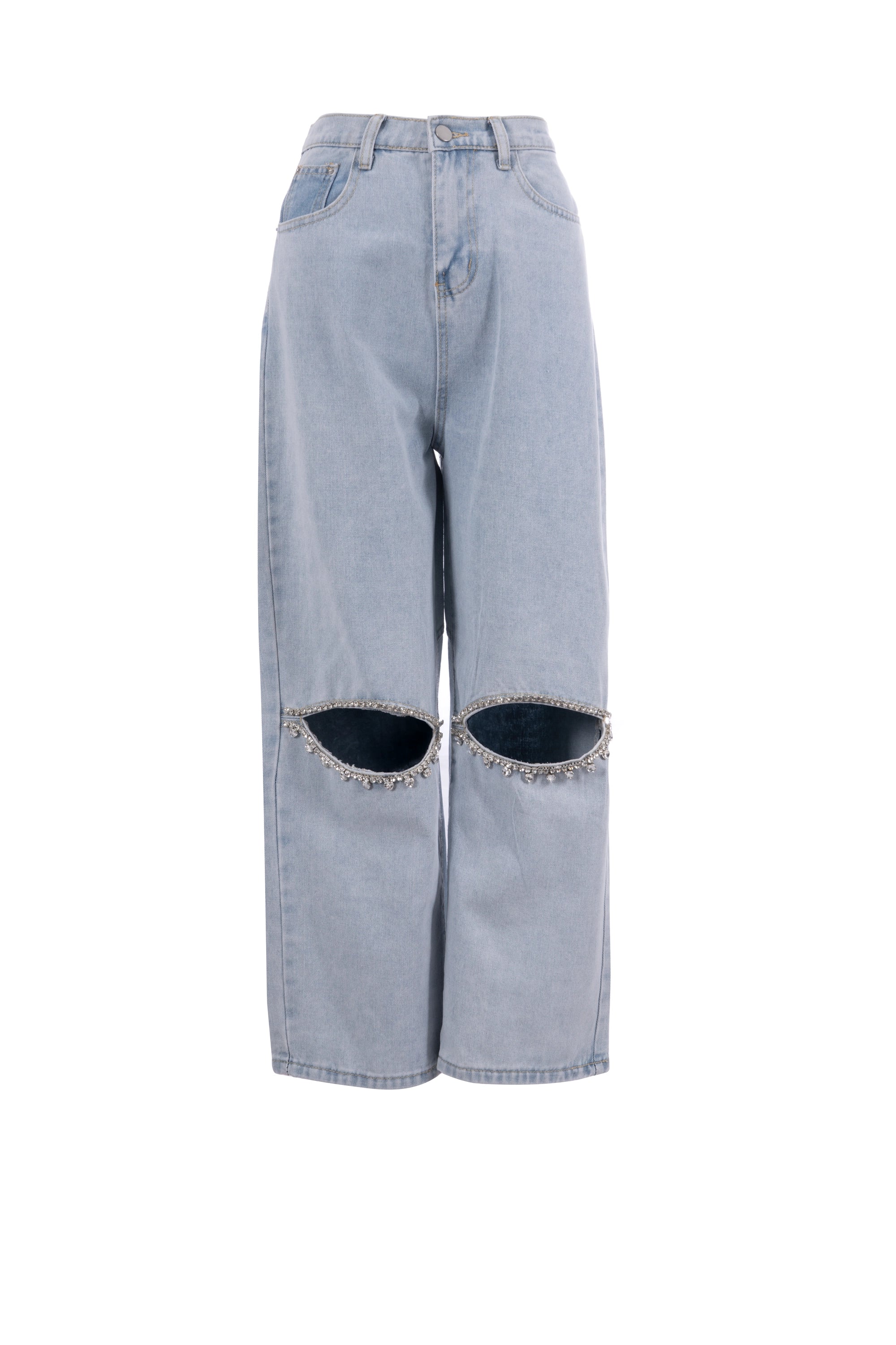Shredded Denim  بنطال جينز