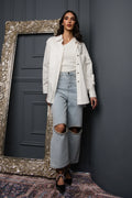 Shredded Denim  بنطال جينز