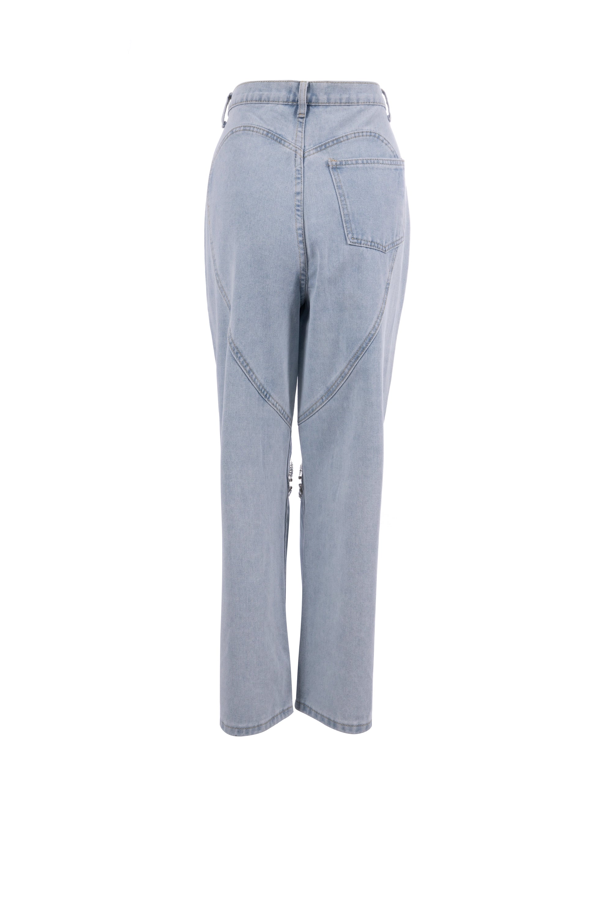 Shredded Denim  بنطال جينز