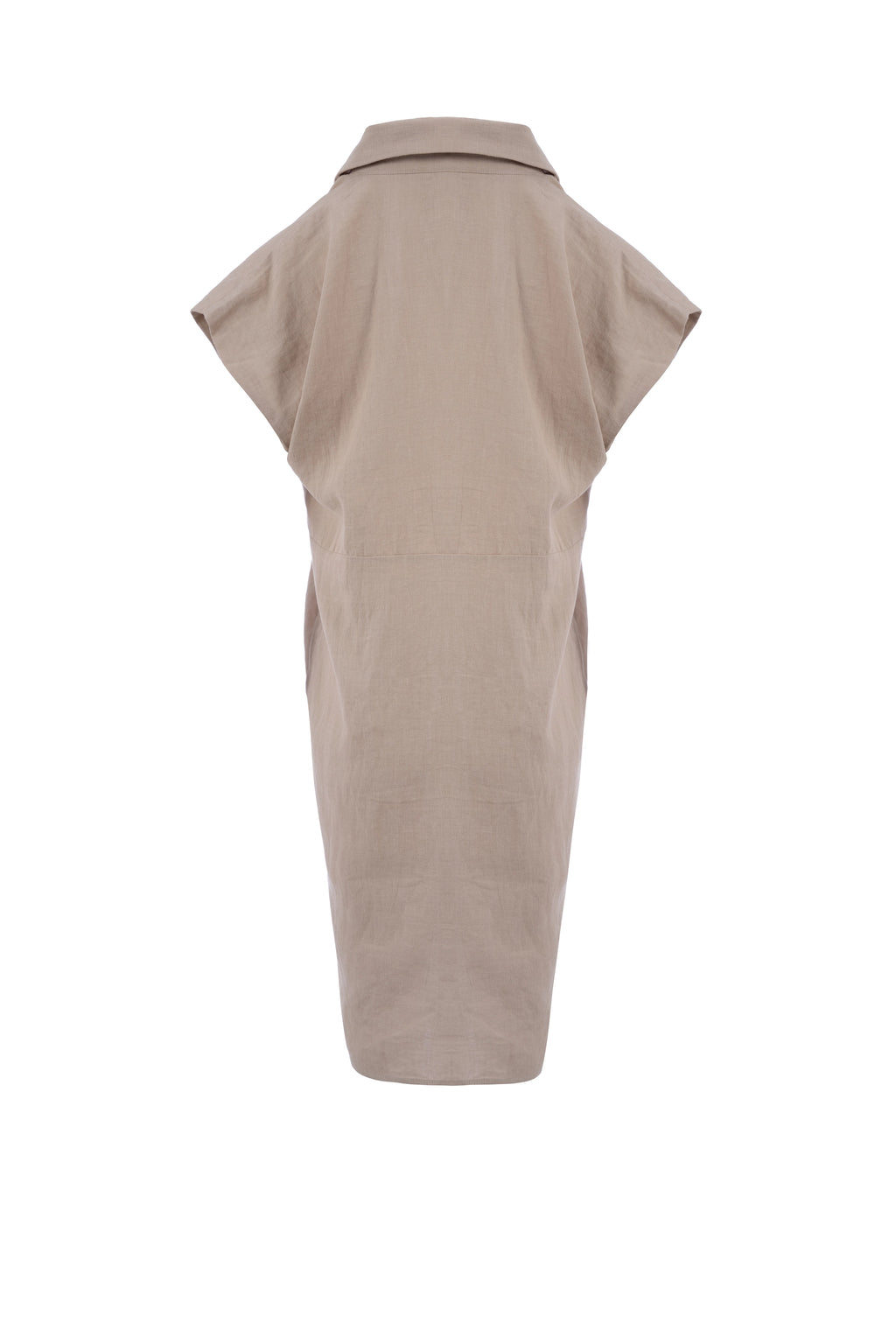 Traditional flow mini dress half sleeve plain فستان قصير فضفاض كم قصير