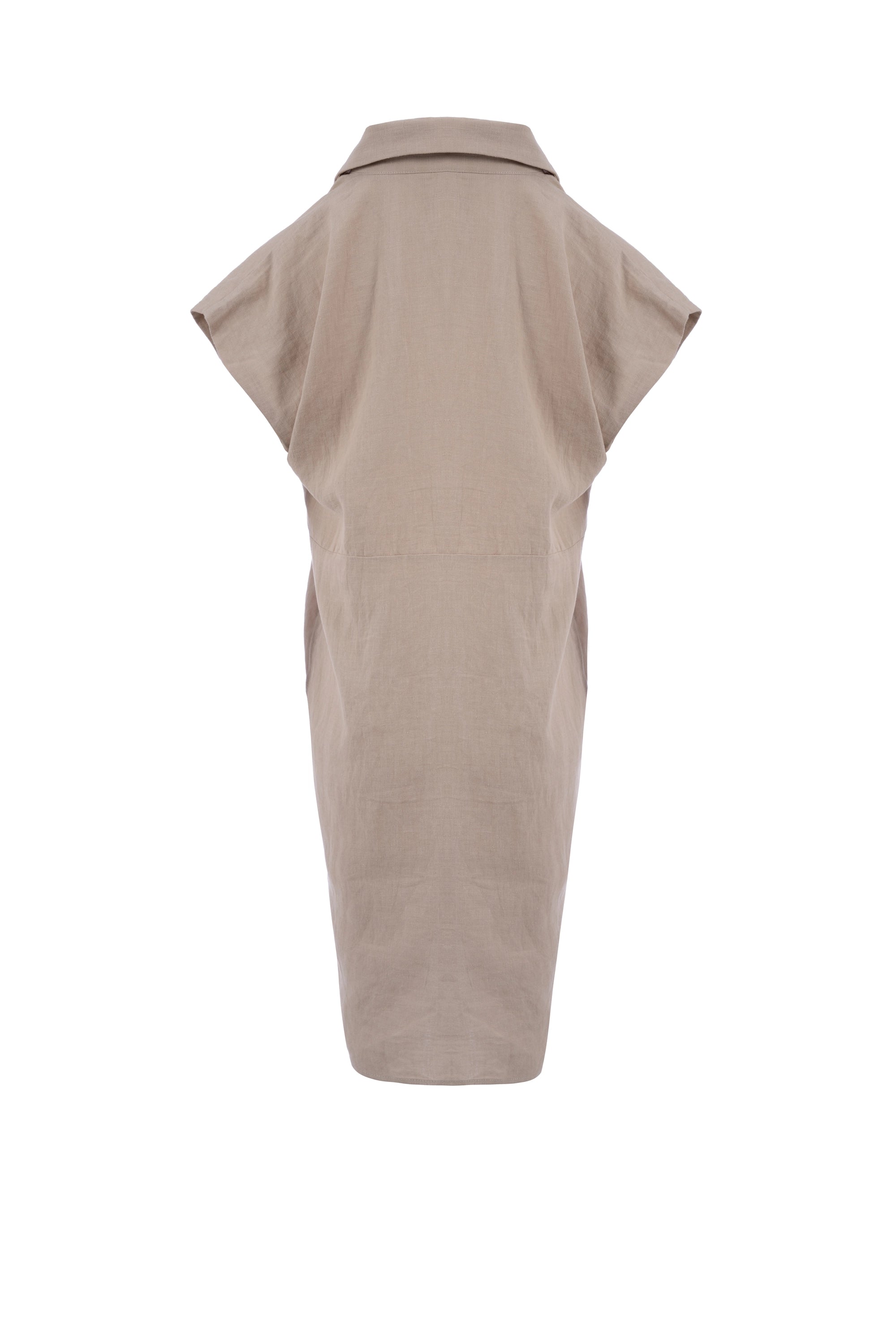 Traditional flow mini dress half sleeve plain فستان قصير فضفاض كم قصير