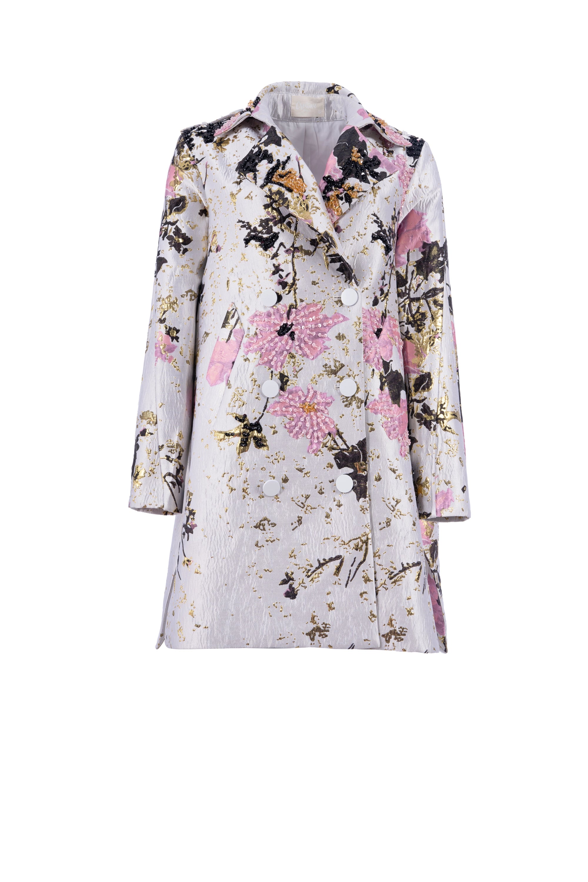 Cherry Tree mid flow jacket long sleeve جاكيت متوسط الطول منسدل كم طويل