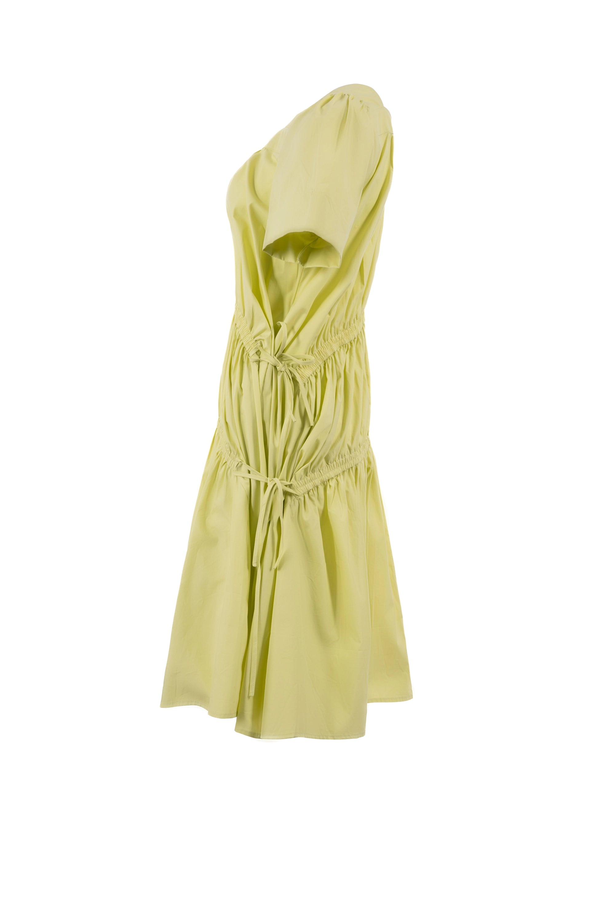 Glow In Dark mid dress plain فستان قصير سادة
