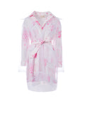 Lush Pink mid jacket long sleeve جاكيت متوسط الطول كم طويل