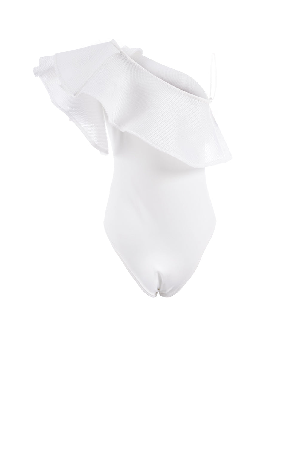 Ruffle Side Top plain توب