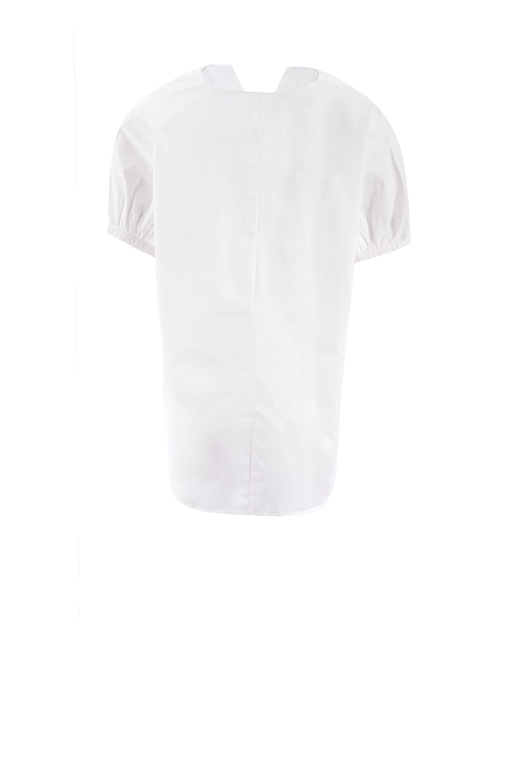 Satin Look flow blouse half sleeve plain بلوزه فضفاضة كم قصير سادة