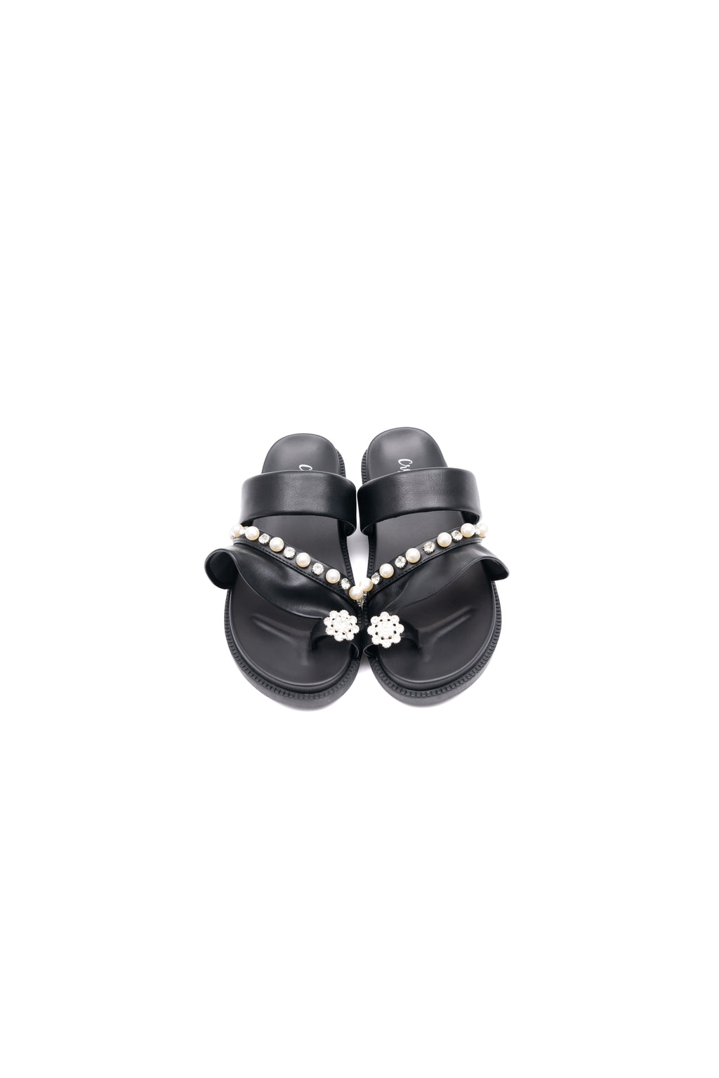 Pearls On Slipper سليبر