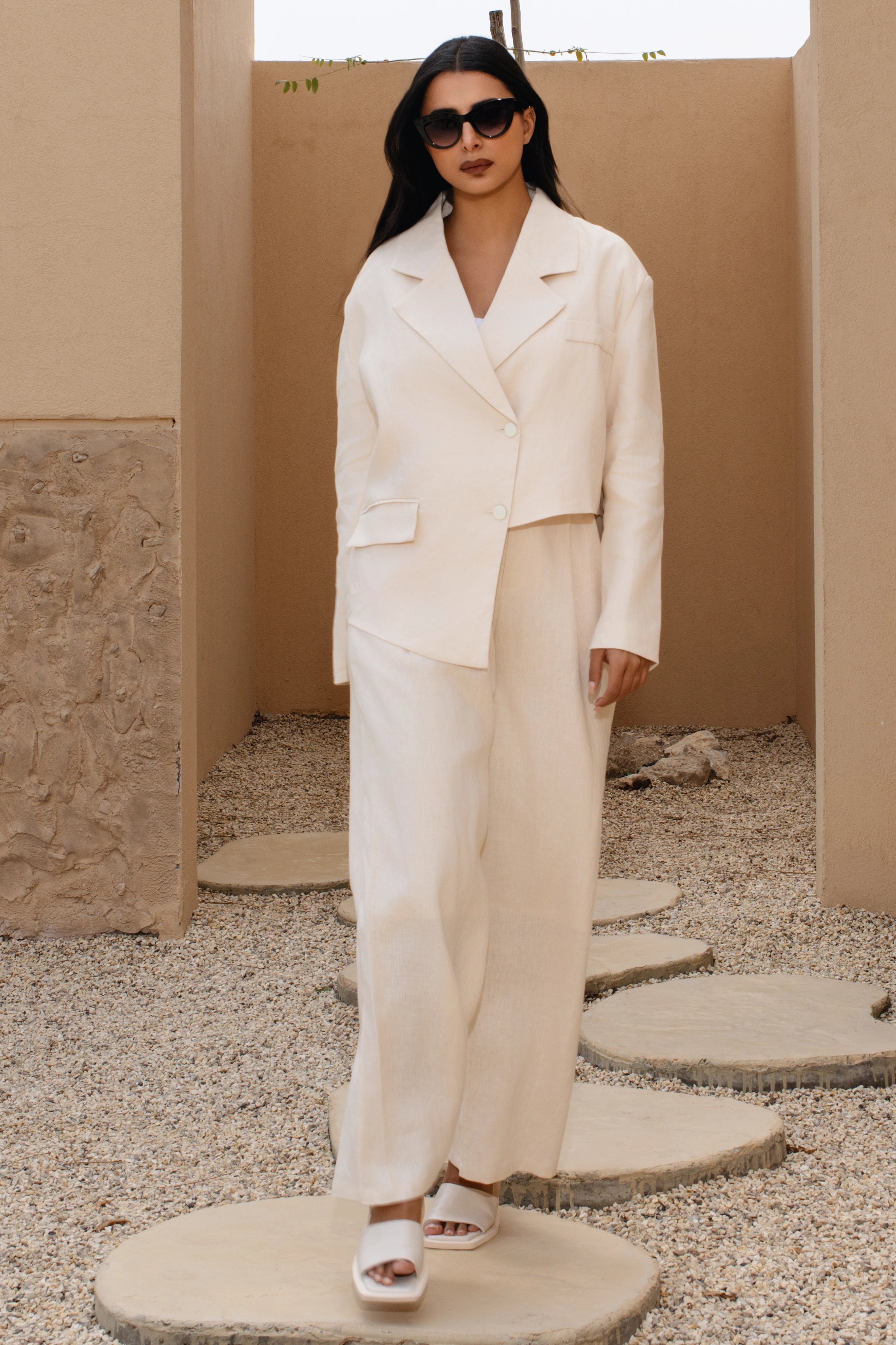 Summer Breeze   طقم عادي، بجاكيت أكمام طويلة،
