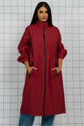 LETS HANG THE CLUE	LONG SLEEVE LOSSE FIT A LINE SHAPE	قصة واسعة, أكمام طويلة تناسب شكل A