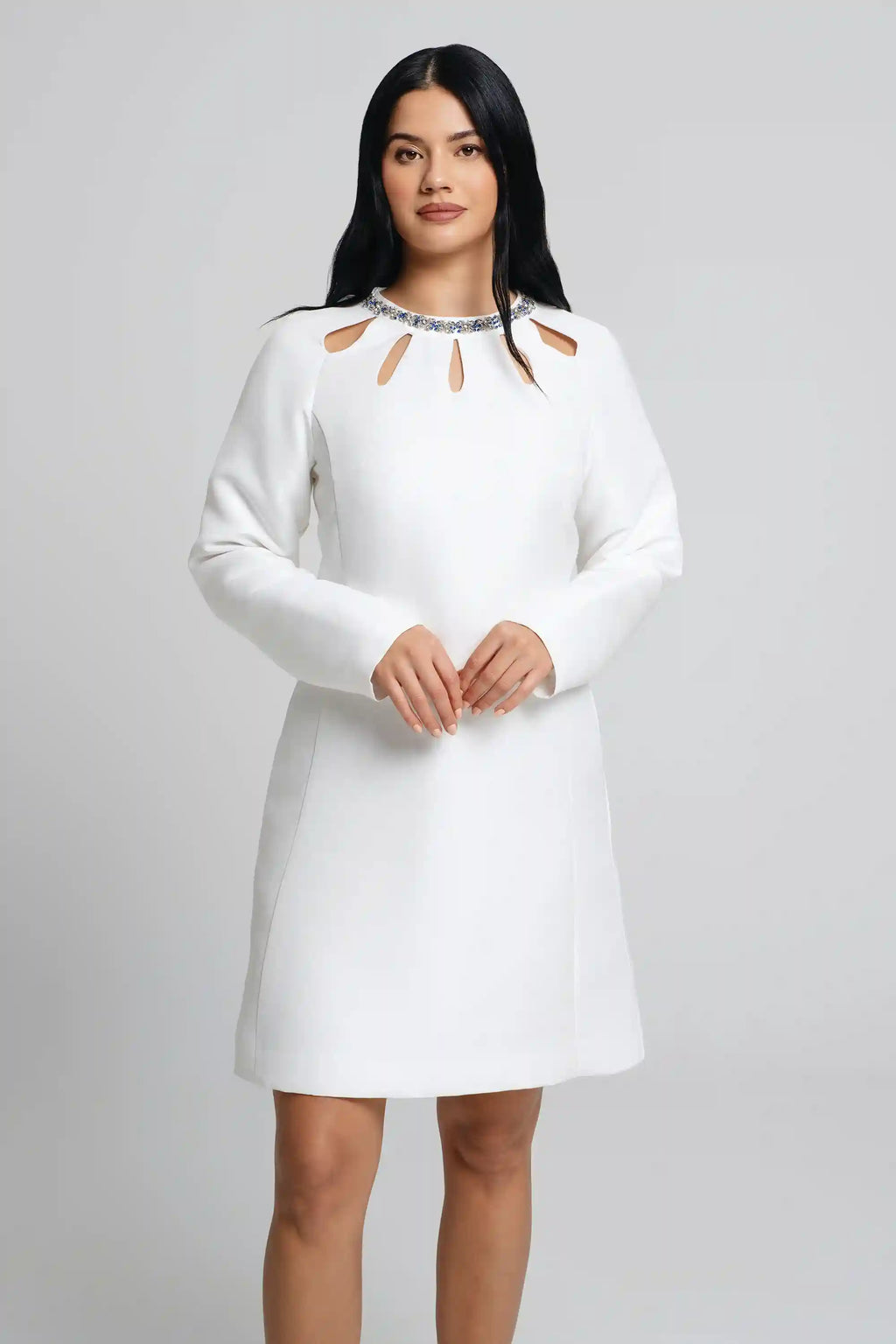Urban Elite 	A Line Long sleeve mid length-متوسط الطول باكمام