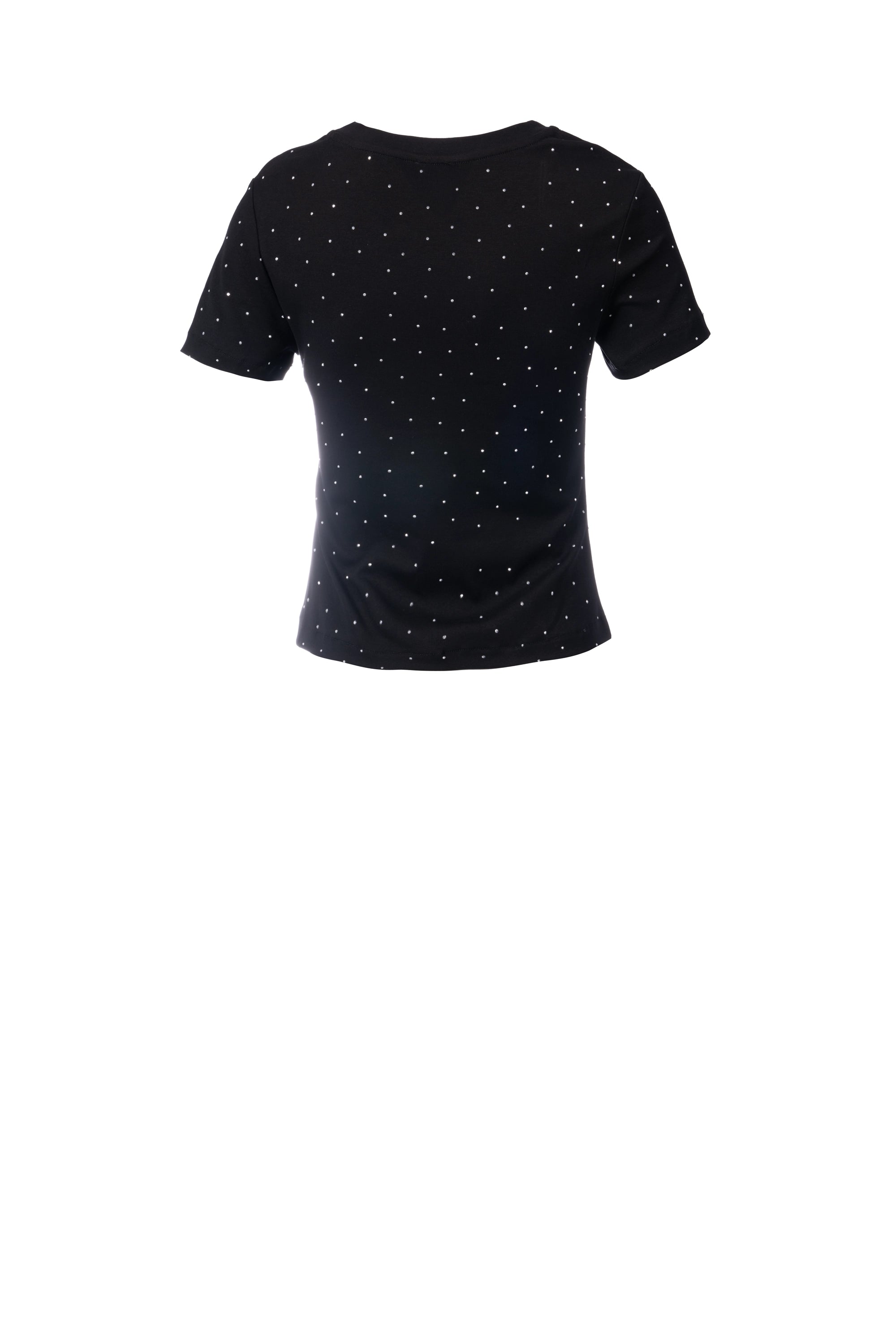 MORE THAN JUST CLOTH	V neck Body Fit Half sleeve crop length 	قصير مناسب للجسم , برقبة على شكل حرف V، بنصف كم