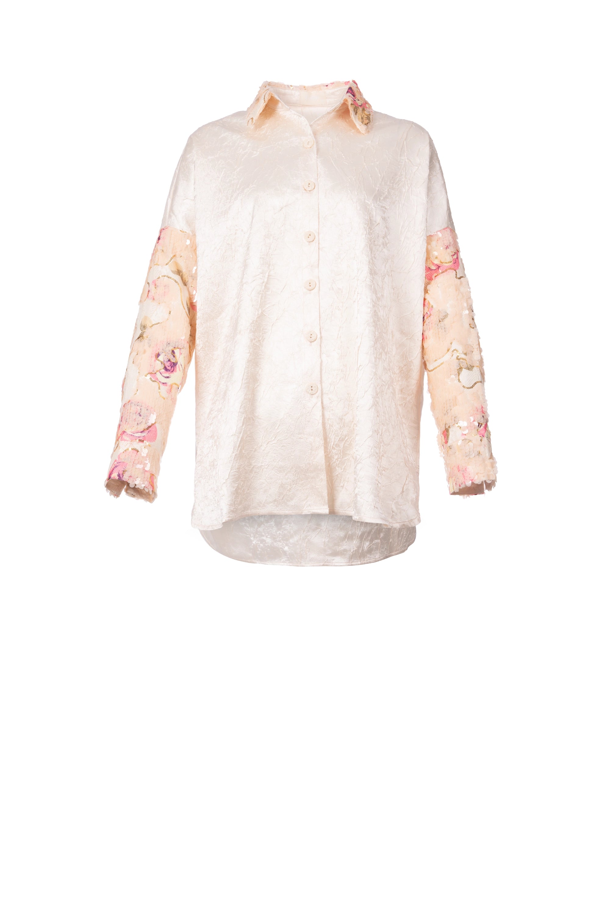 Ember Daisy 	Long sleeve square cut A line 	أكمام طويلة وقصّة مربعة على شكل خط A