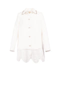 Quite Luxury Long sleeve a line mid length 	متوسط الطول مع الأكمام