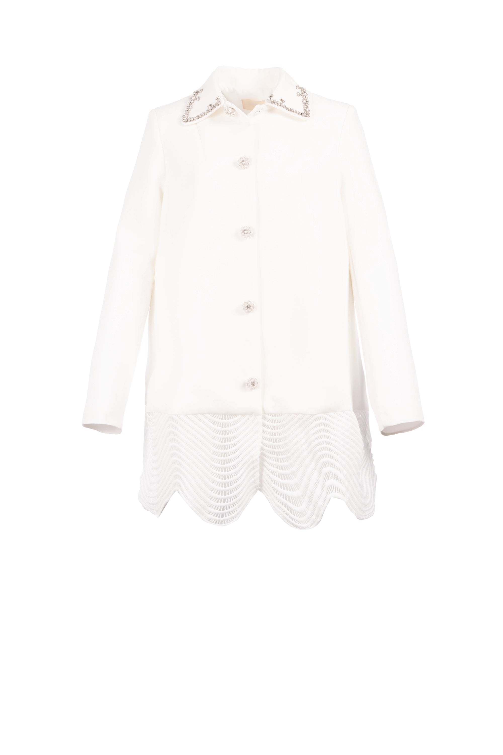 Quite Luxury Long sleeve a line mid length 	متوسط الطول مع الأكمام