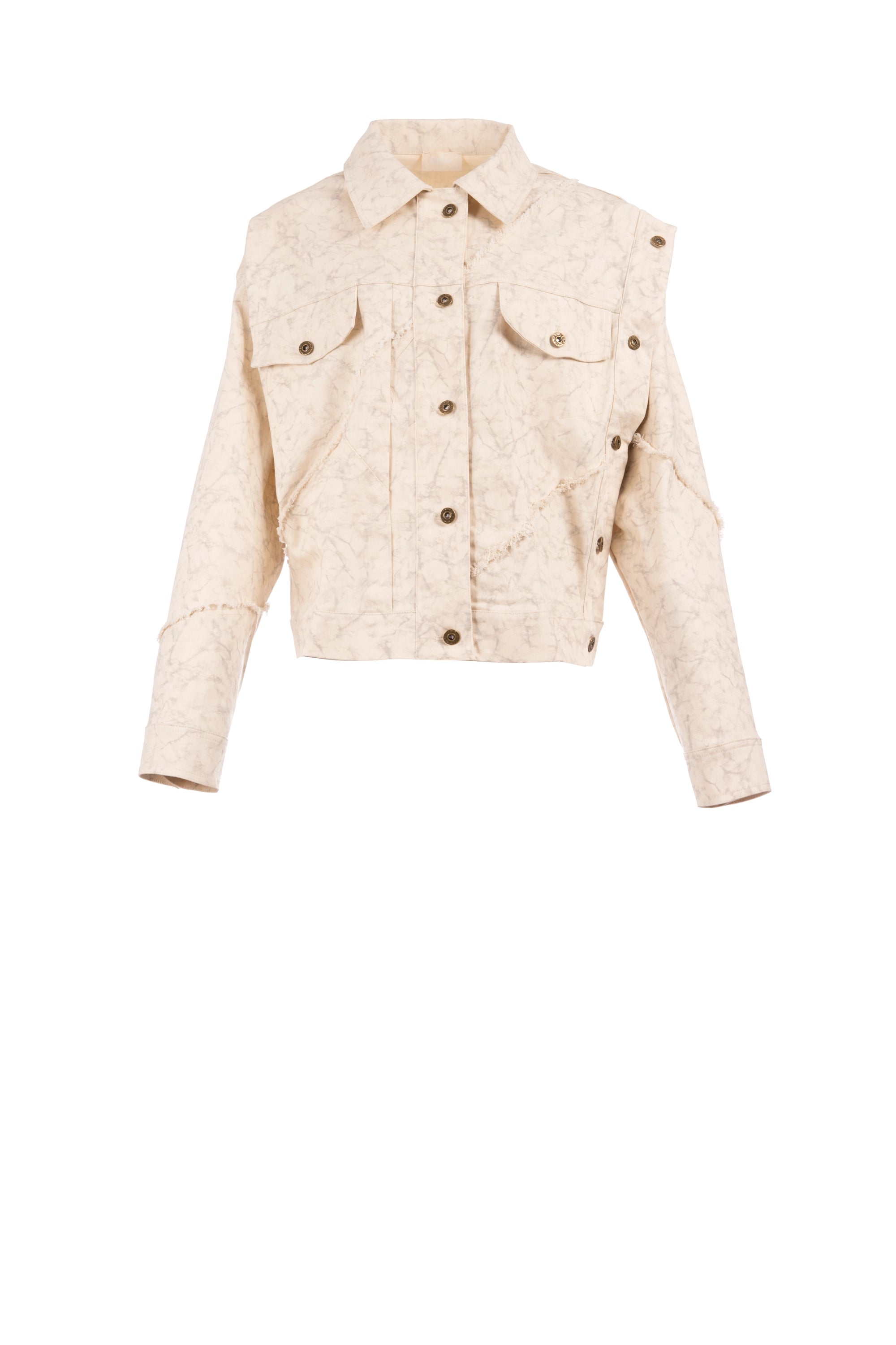 Bold That untold Crop length long sleeve front pocket 	كم طويل وجيب أمامي بطول قصير
