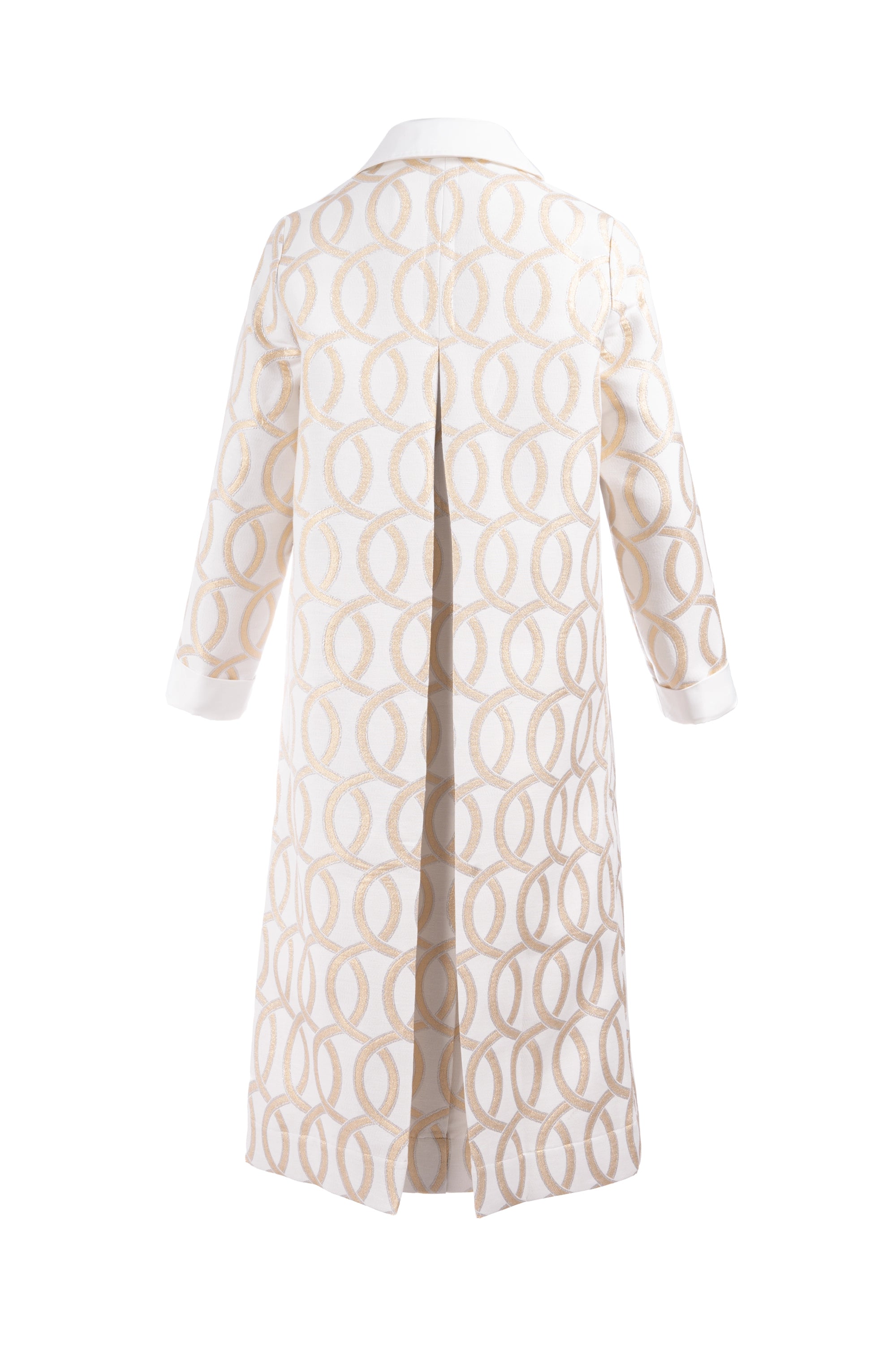 The Golden Dreamer Long Length Long sleeve front open - طويل ، كم طويل، مفتوح من الأمام