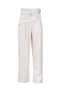 Draped waist statement