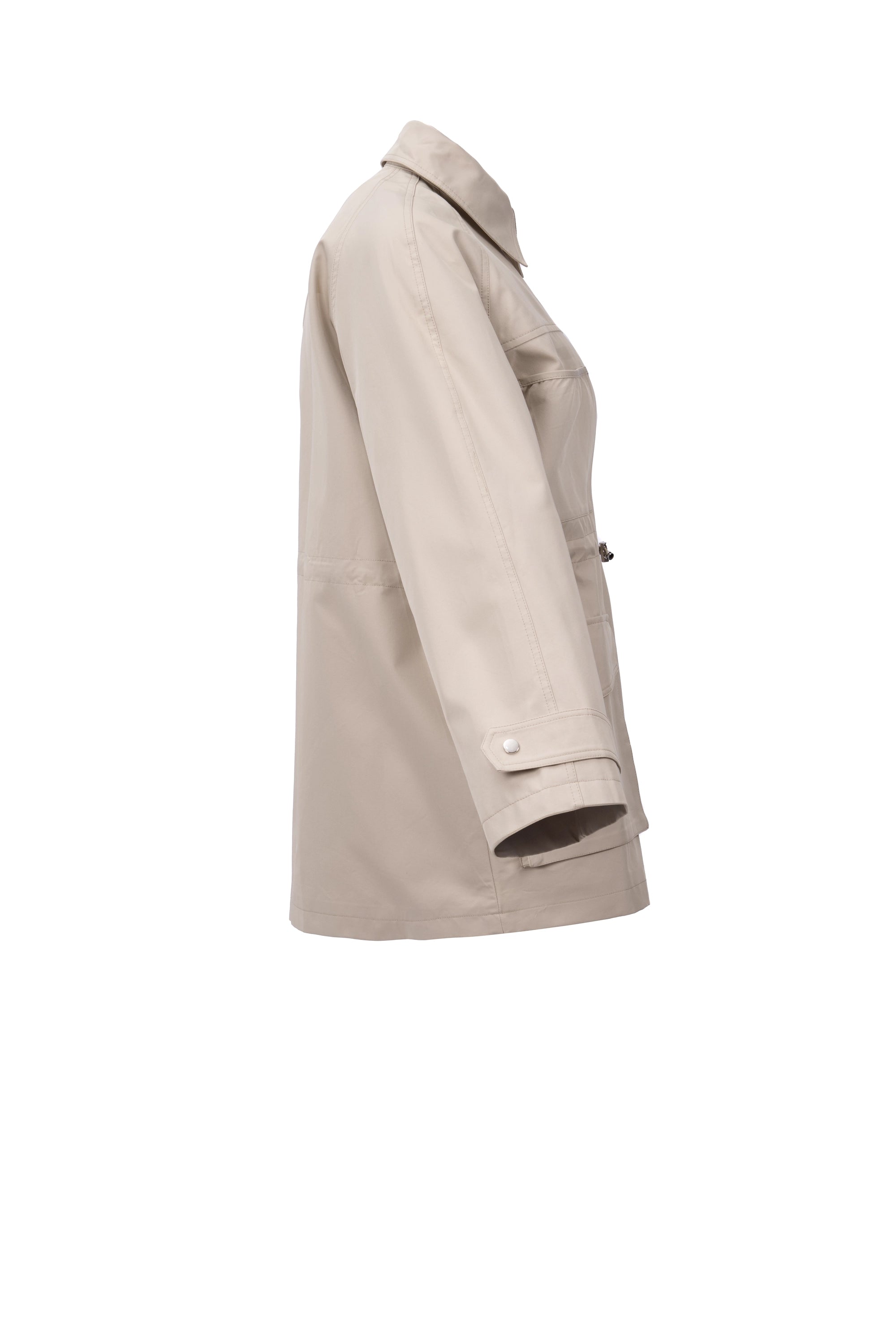 Sandstone utility overshirt jacket سترة خارجية عملية من الحجر الرملي