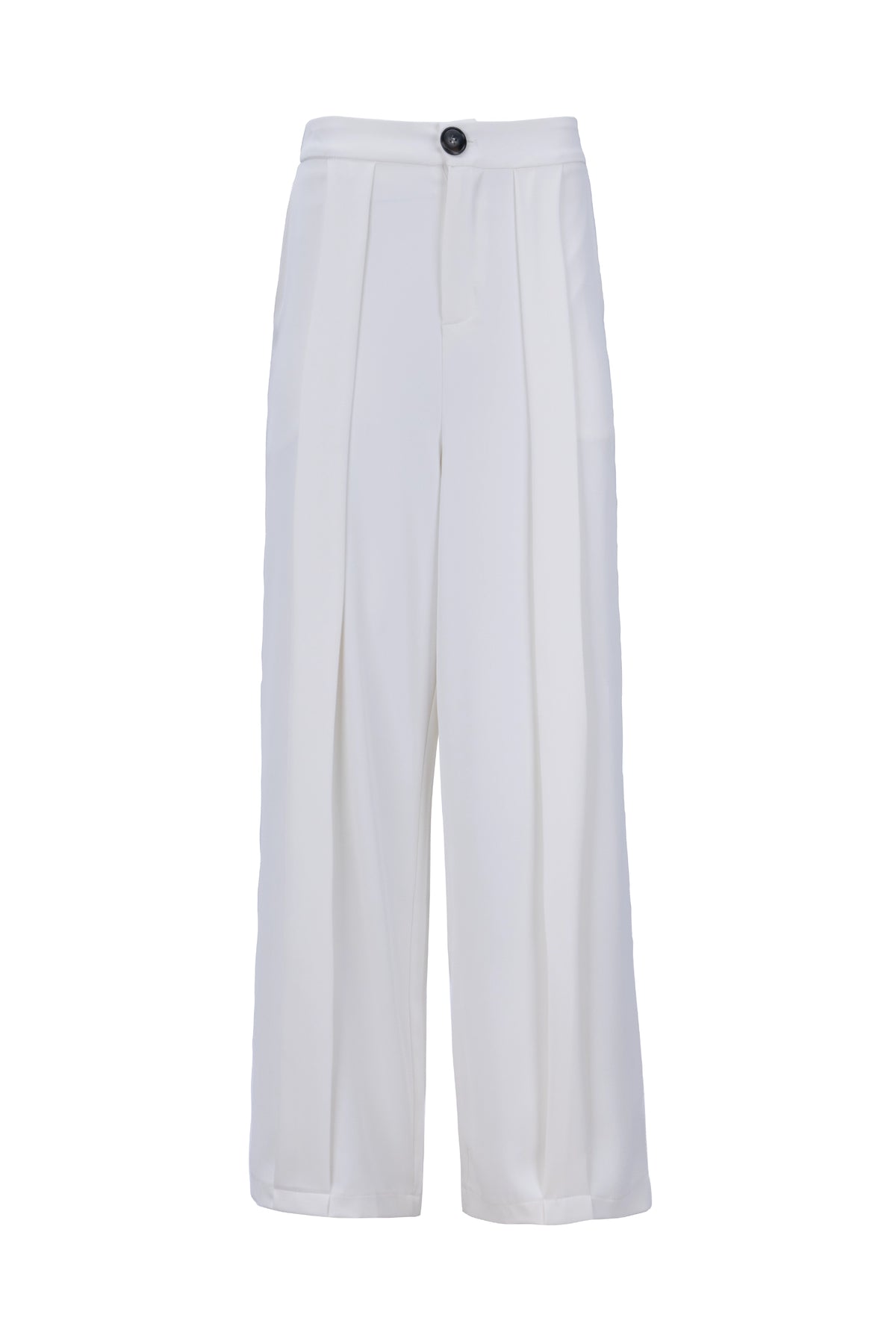 Highly Pleated Pleated pant straight fit بنطلون مطوي بقصّة مستقيمة