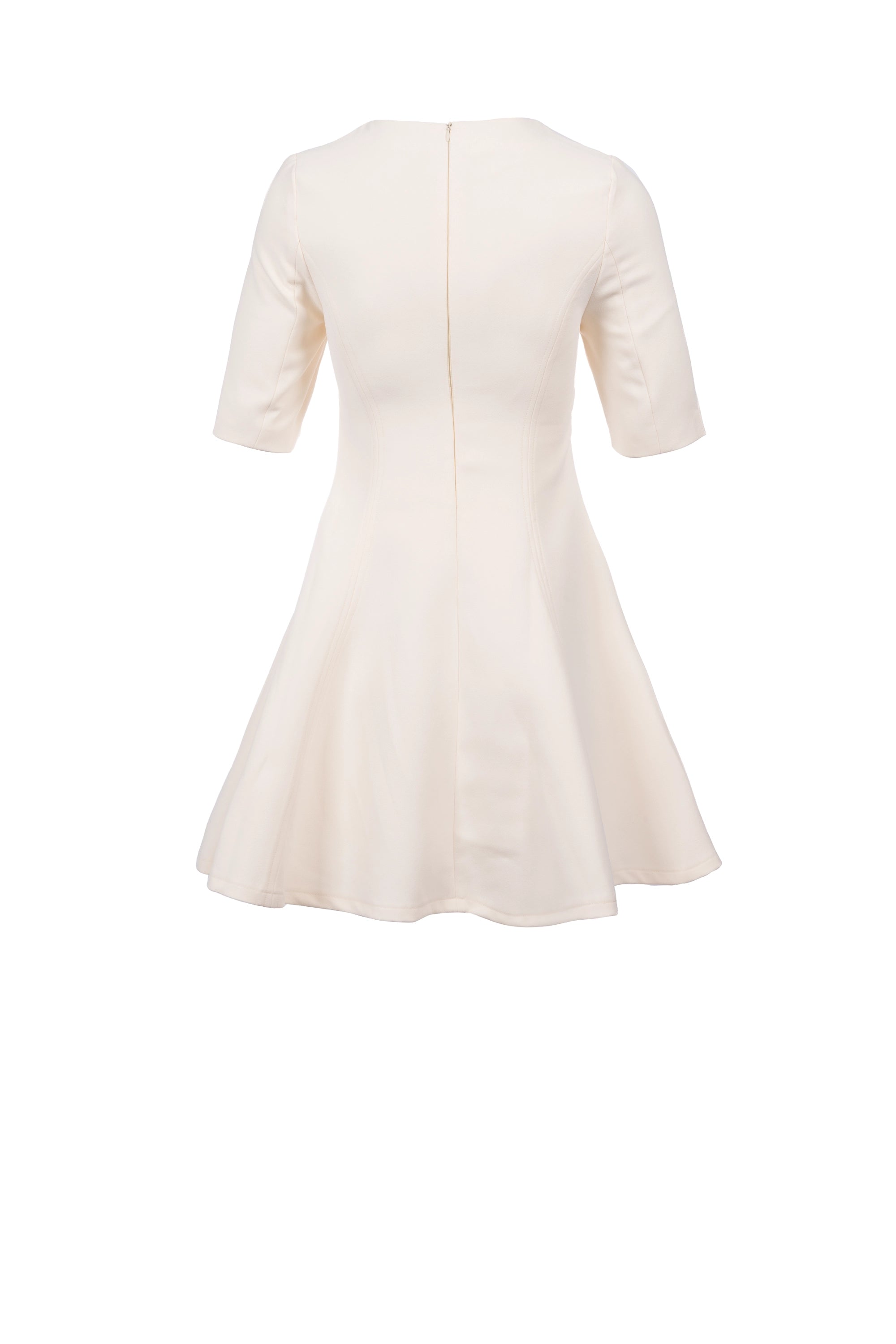 Snowy Flowy 	Half sleeve Round neck mid length A Line	كم نصف رقبة مستديرة طول متوسط خط A