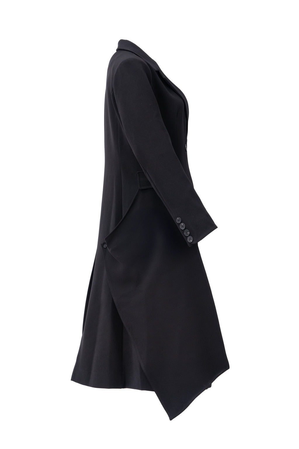 Power frame long line blazer coat معطف بليزر طويل بإطار قوي