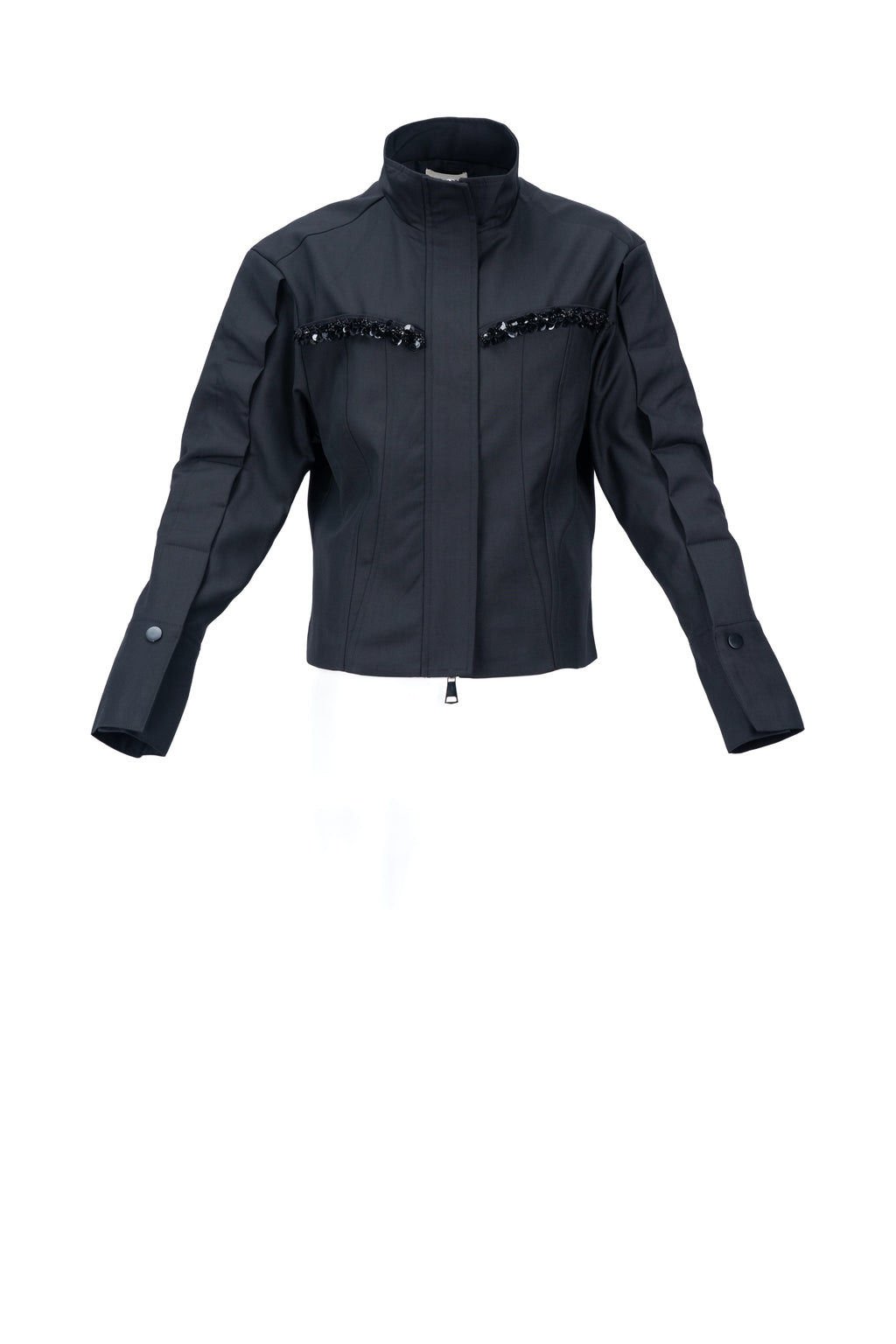 NOIR BOMBER JACKET جاكيت بومبر أسود