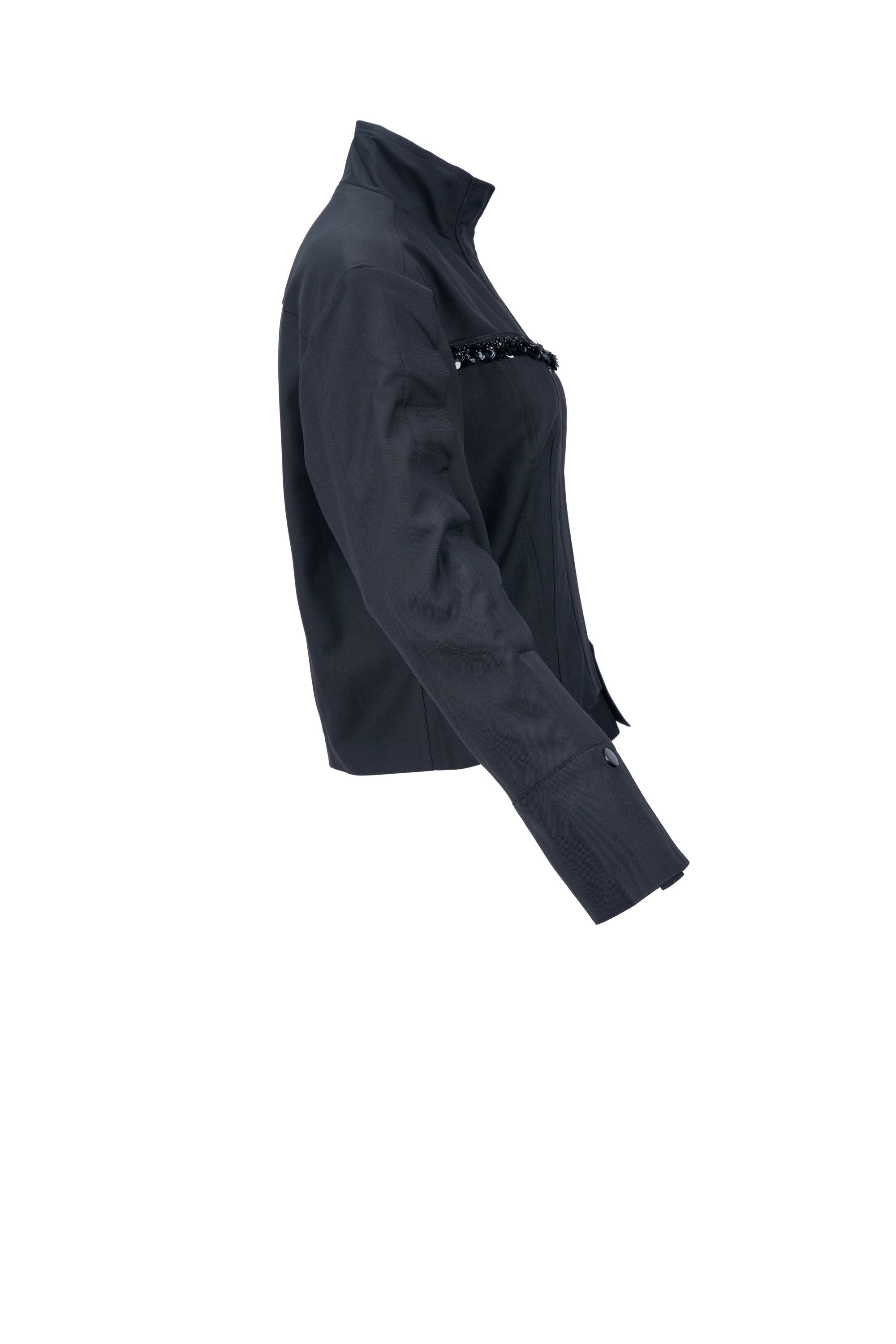 NOIR BOMBER JACKET جاكيت بومبر أسود