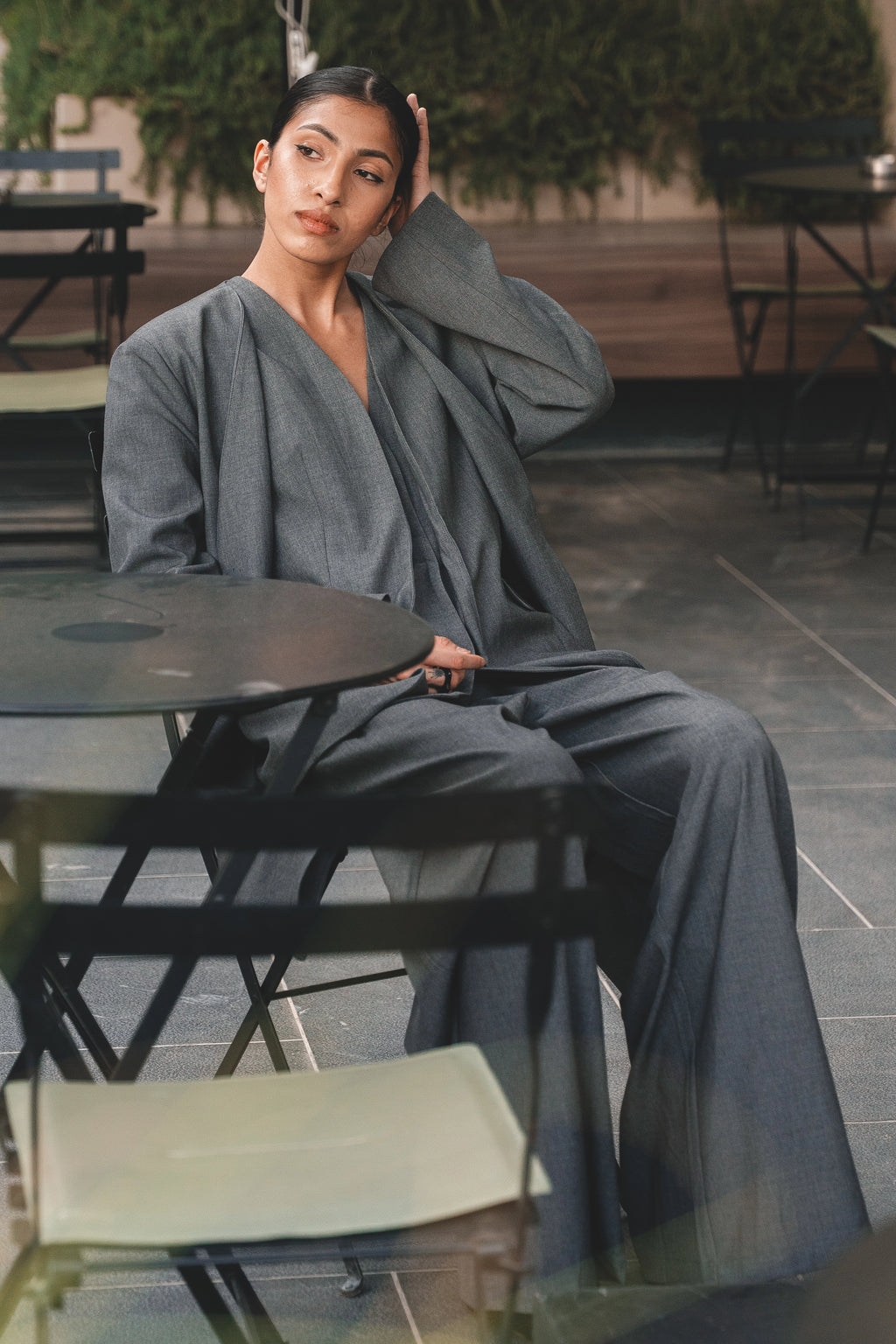 DUSTER WRAP COAT معطف واقٍ من الغبار
