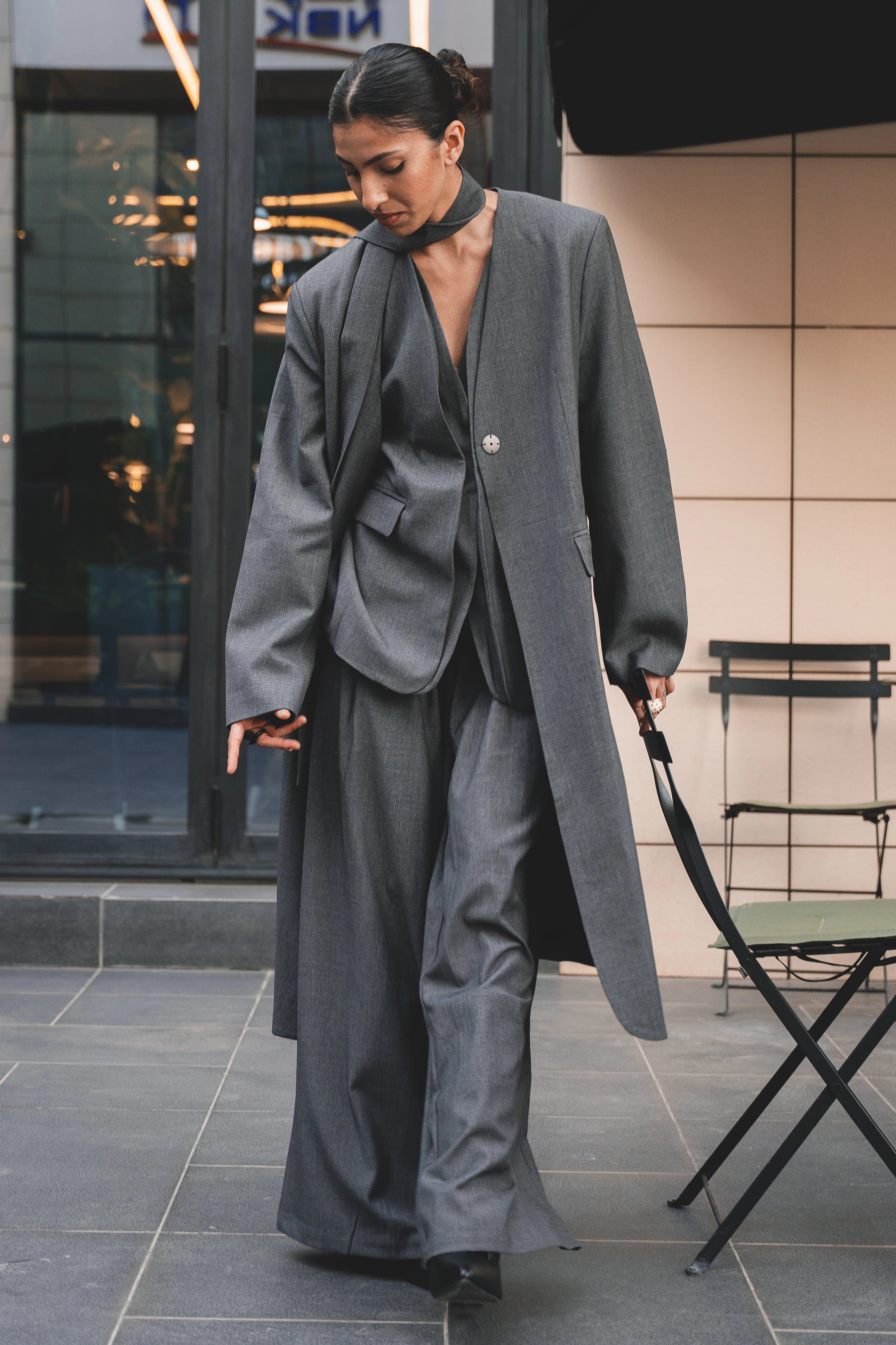 DUSTER WRAP COAT معطف واقٍ من الغبار