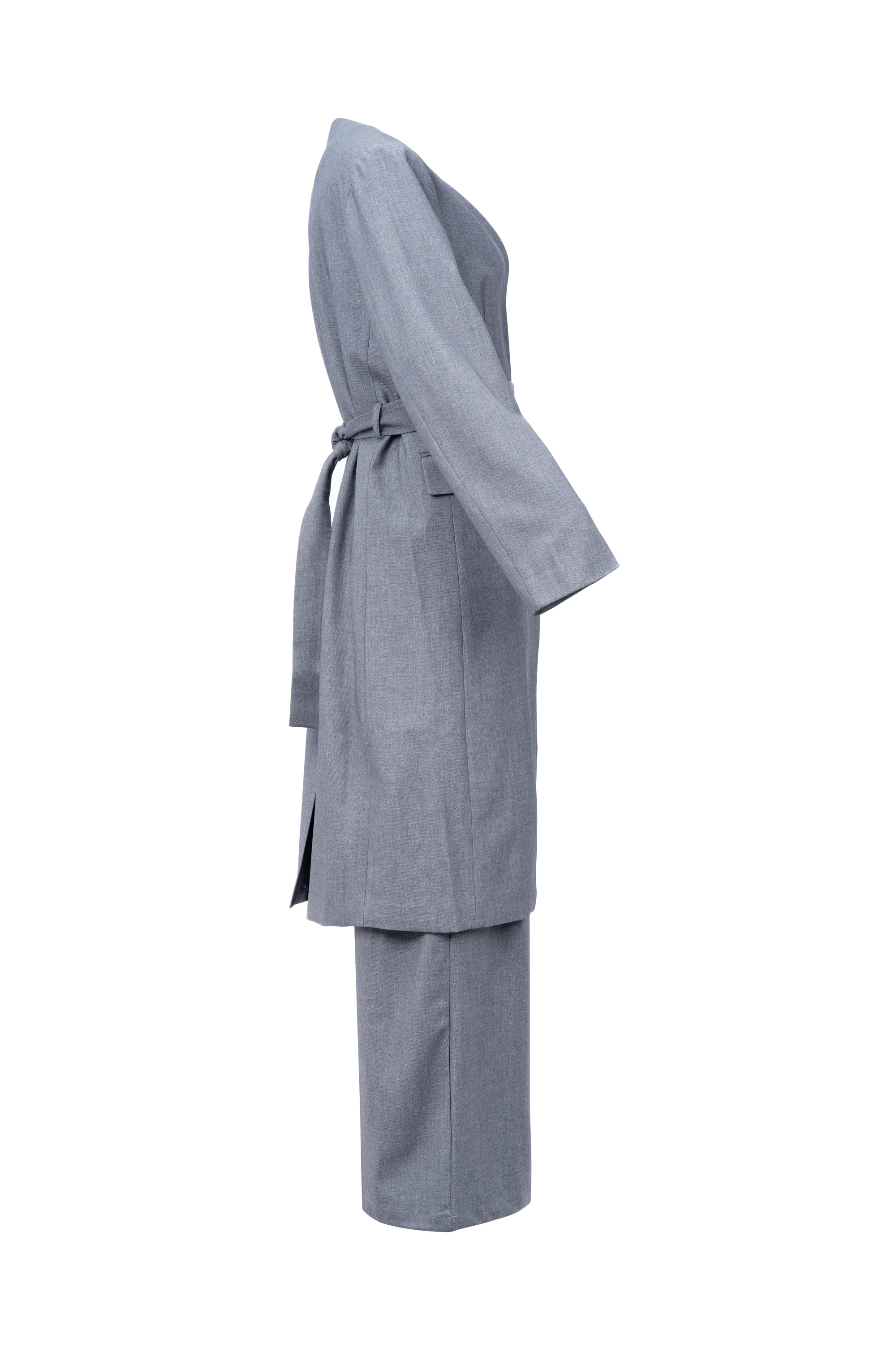 DUSTER WRAP COAT معطف واقٍ من الغبار