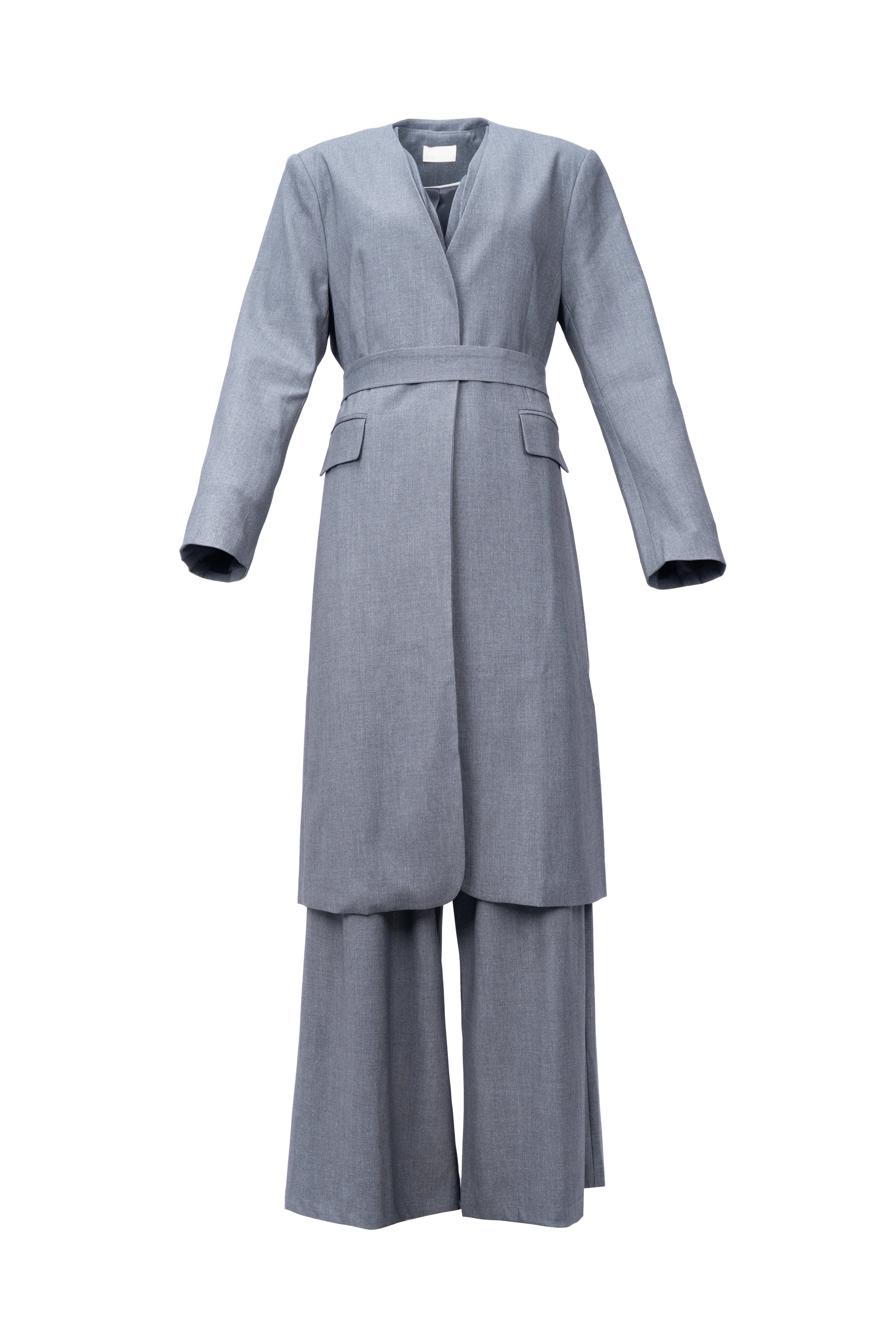 DUSTER WRAP COAT معطف واقٍ من الغبار