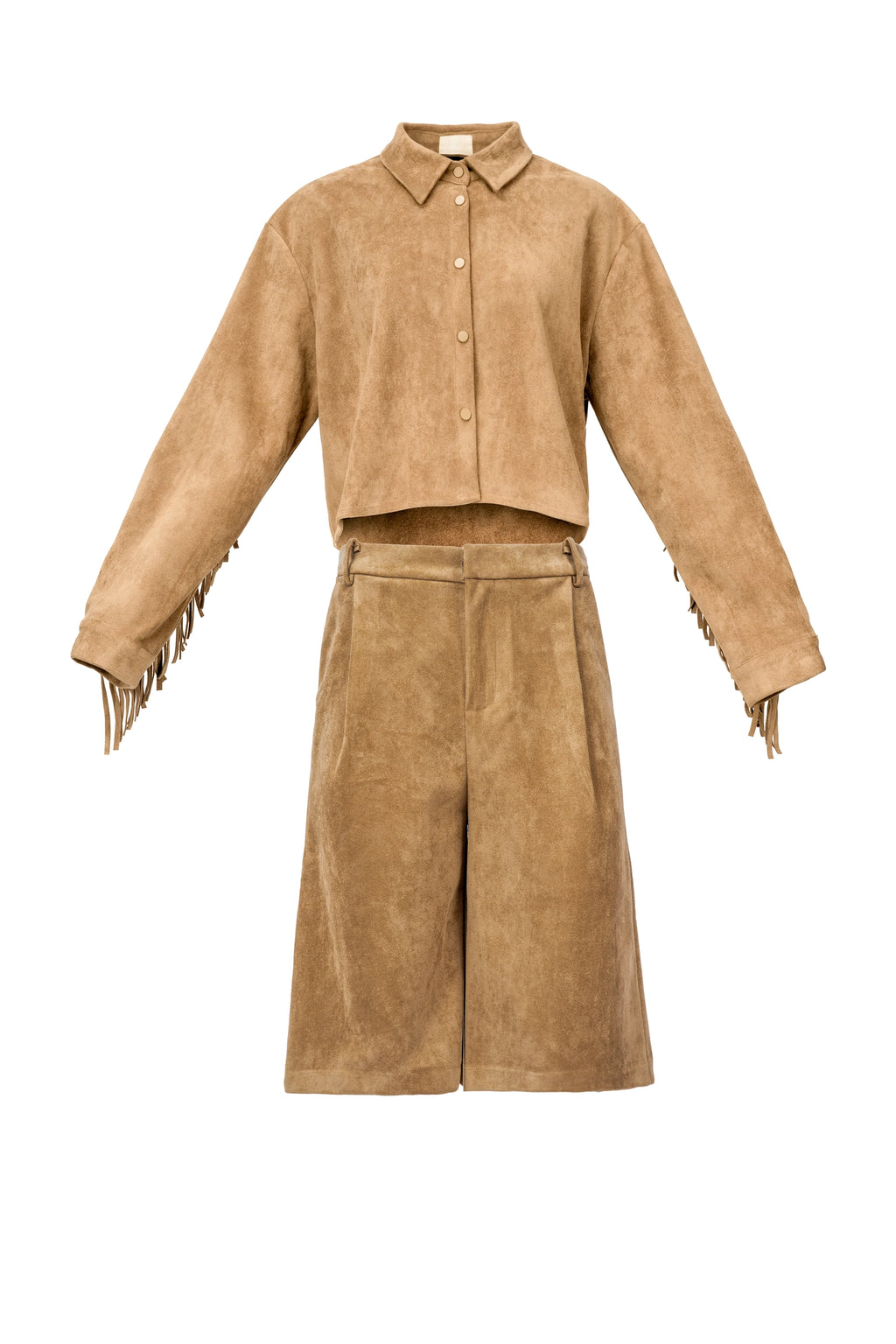 SUEDE BERMUDA Set طقم برمودا من جلد الغزال