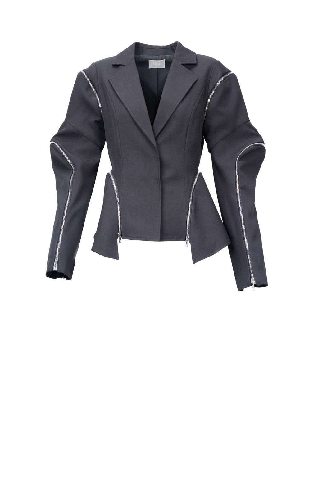 THE ZIP-FLEX BLAZER بليزر بسحاب مرن