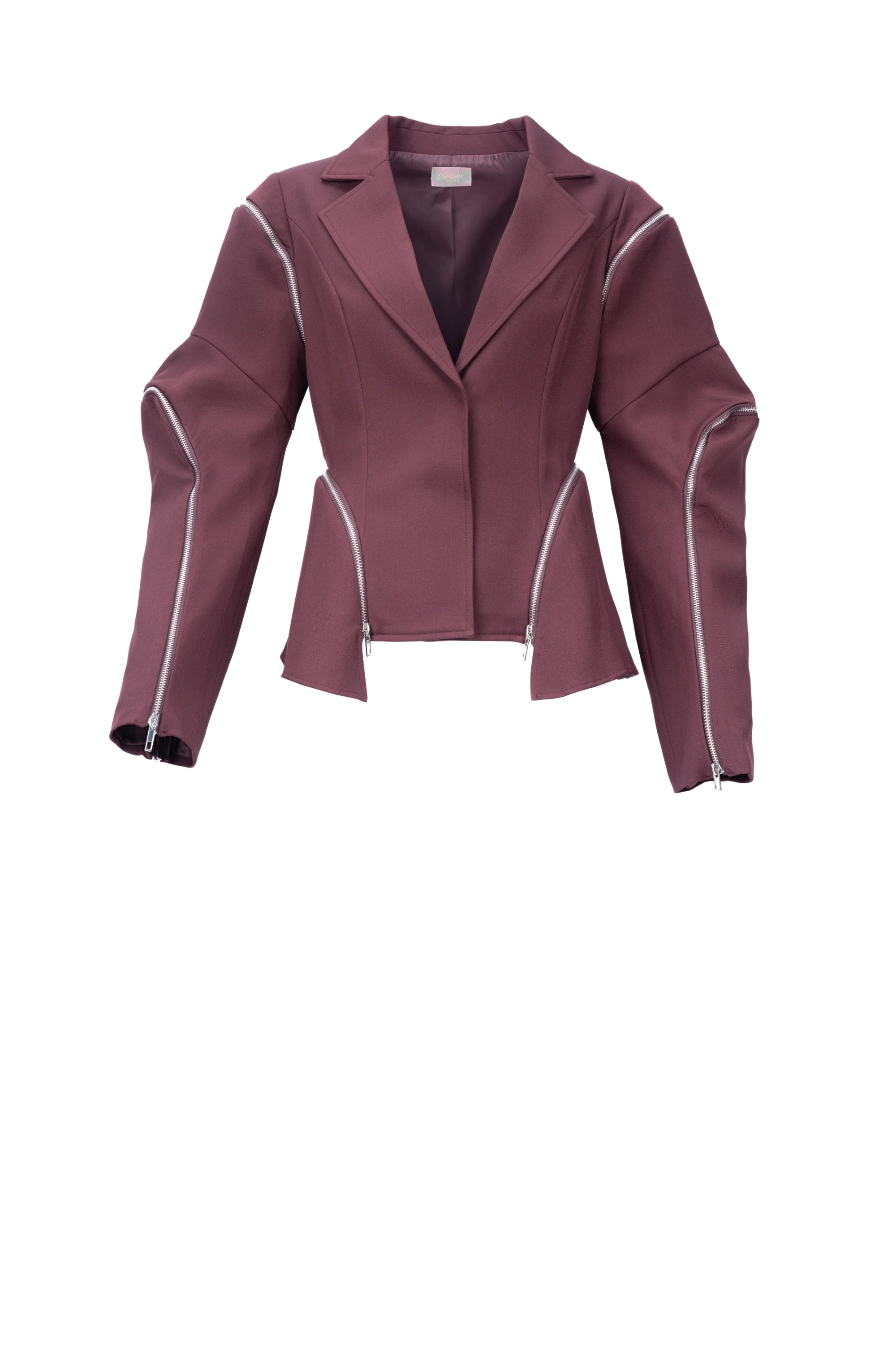 THE ZIP-FLEX BLAZER بليزر بسحاب مرن