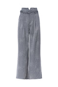 DAZZLED WIDE-LEG TROUSER بنطال واسع الساقين مزين بالترتر