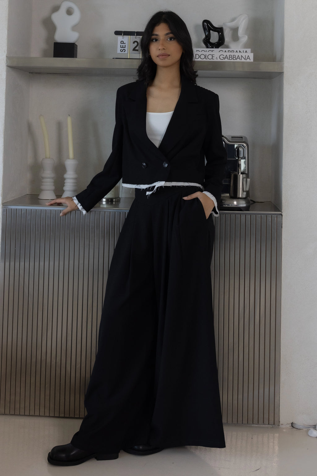SARTORIAL BLAZER CO-ORD SET طقم بليزر سارتوريال